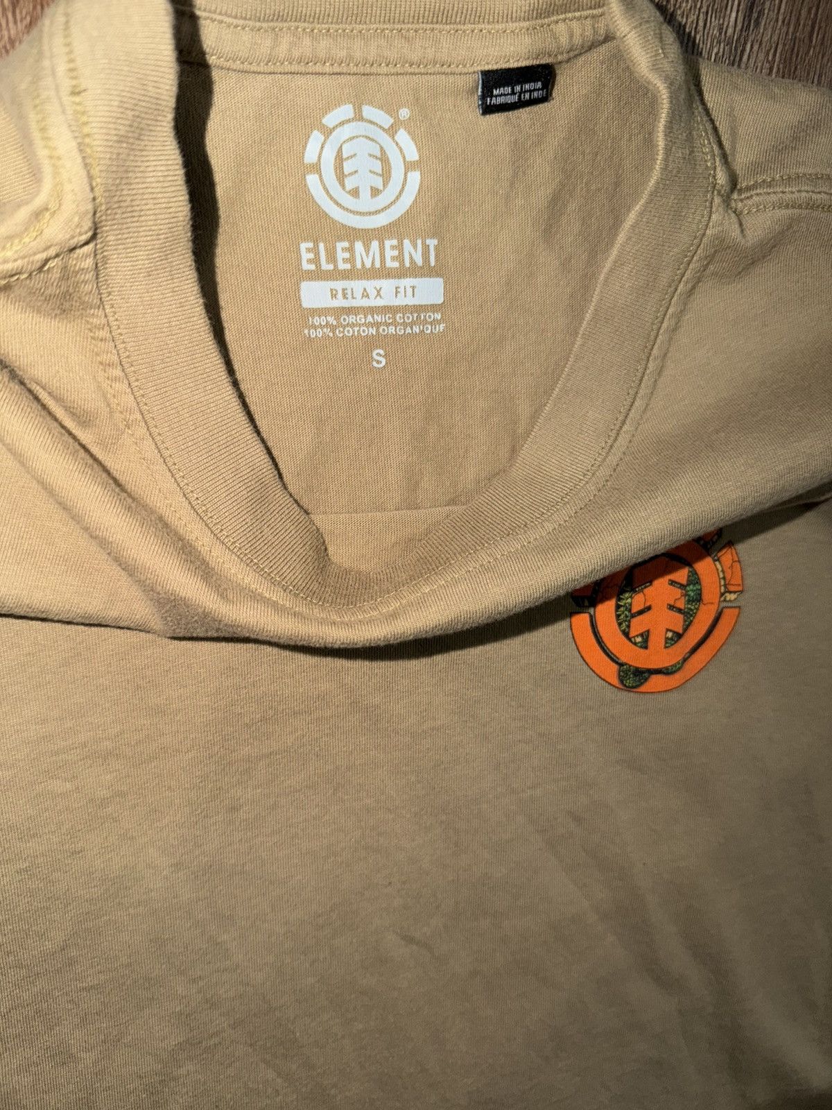 Element Element skateboards relax fit rattlesnake tee beige small Size US S / EU 44-46 / 1 - 4 Thumbnail