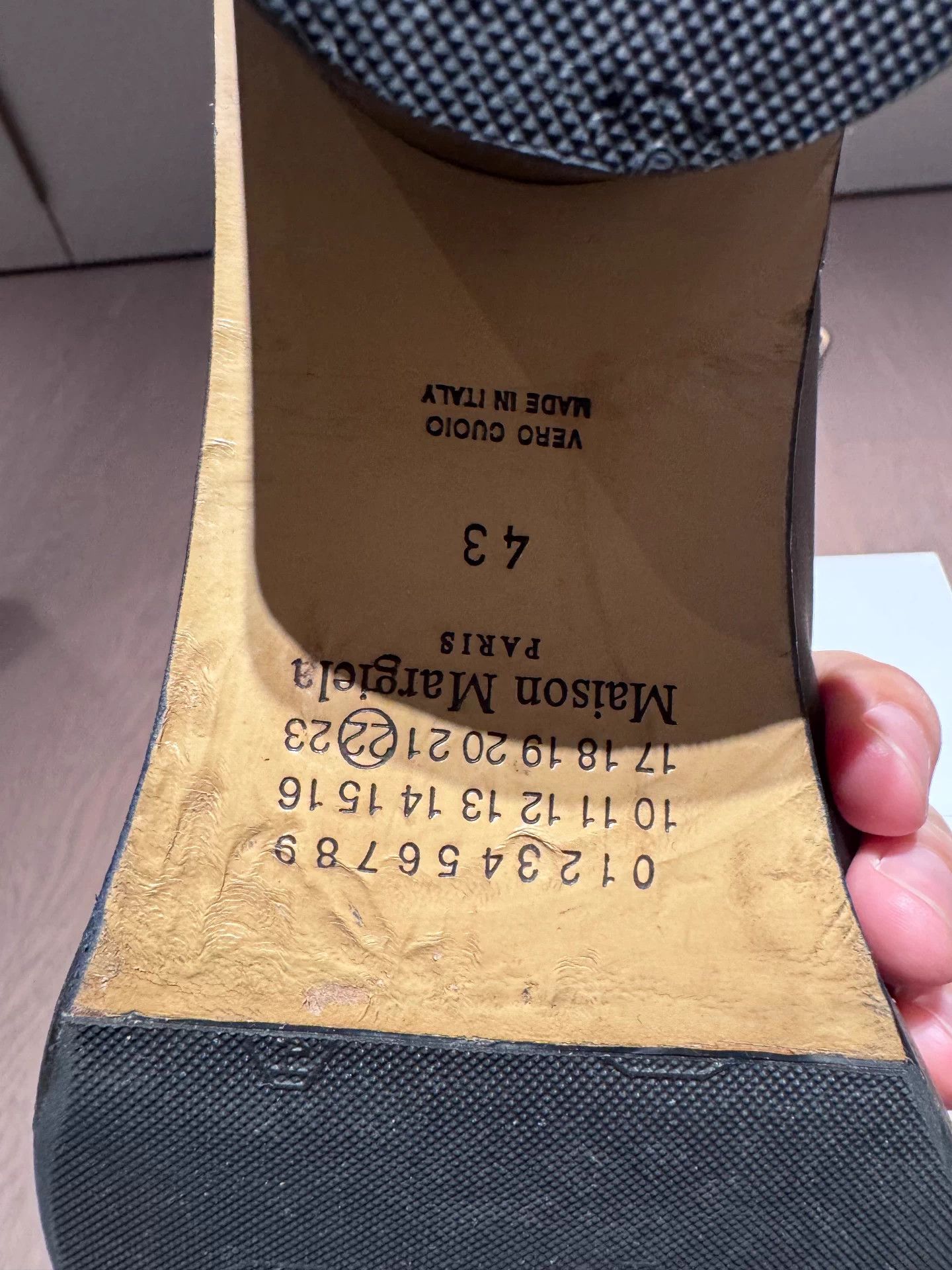 Maison Margiela Maison Margiela Tabi 6cm Leather 43 Vibram 9.5/10 Size US 10 / EU 43 - 3 Thumbnail