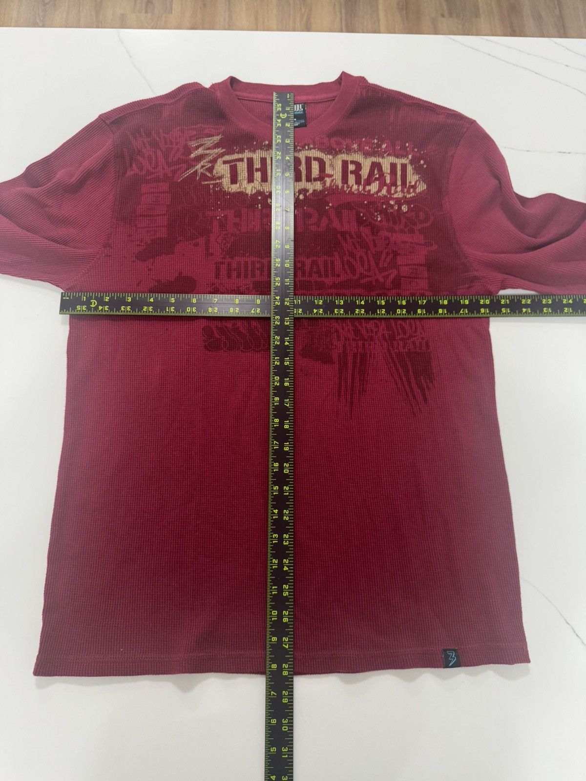 Zoo York Y2K Third Rail Thermal Long Sleeve 🔥 Size US XL / EU 56 / 4 - 4 Thumbnail