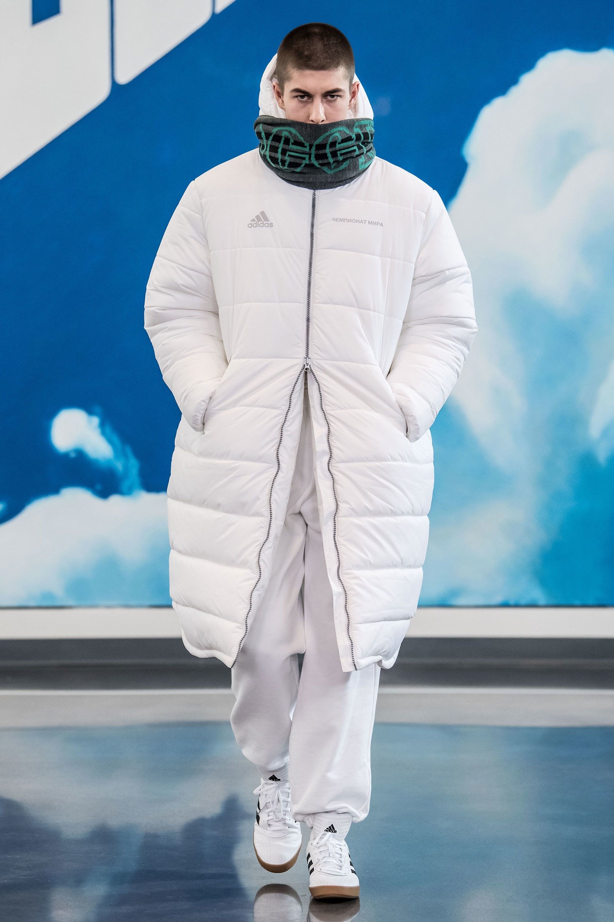 Adidas × Gosha Rubchinskiy sample adidas X Gosha Rubchinskiy A/W 2018 Padded Coat Size US M / EU 48-50 / 2 - 2 Thumbnail