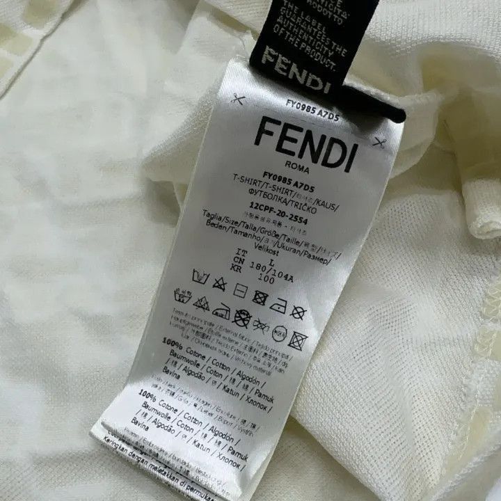 Fendi Fendi Short Sleeve Polo Shirt for Men -2507 Size US L / EU 52-54 / 3 - 7 Thumbnail