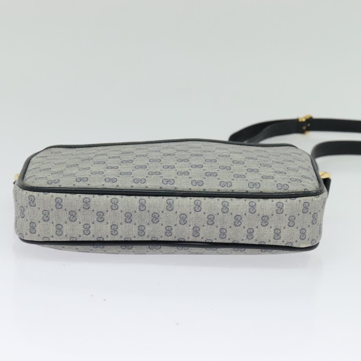 Gucci GUCCI Micro GG Supreme Shoulder Bag Pvc Navy Gold 007 904 Size ONE SIZE - 9 Thumbnail