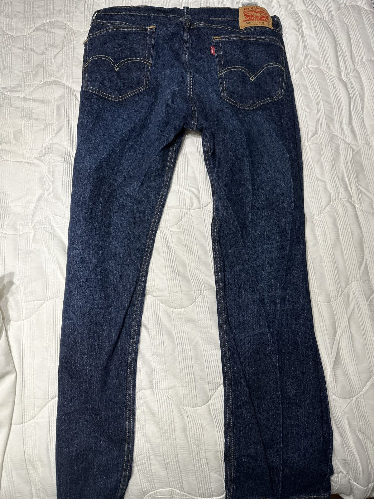 Levi's × Vintage Levis 505 36x30 Size US 36 / EU 52 - 5 Thumbnail