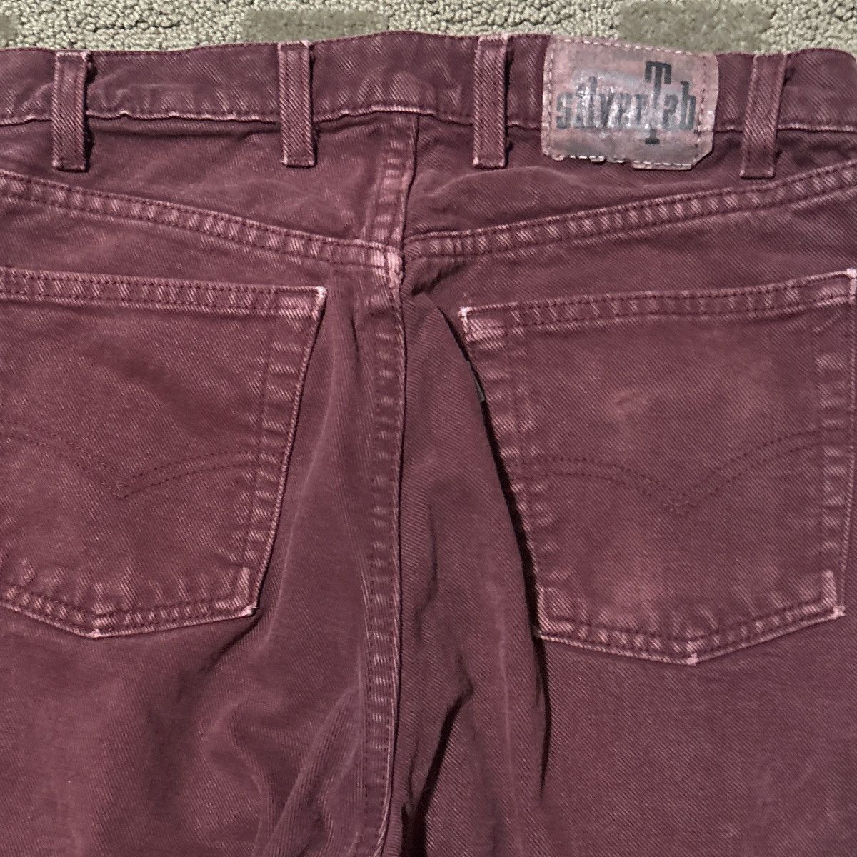 Levi's Vintage Clothing RARE dark red silvertabs Size US 32 / EU 48 - 4 Thumbnail