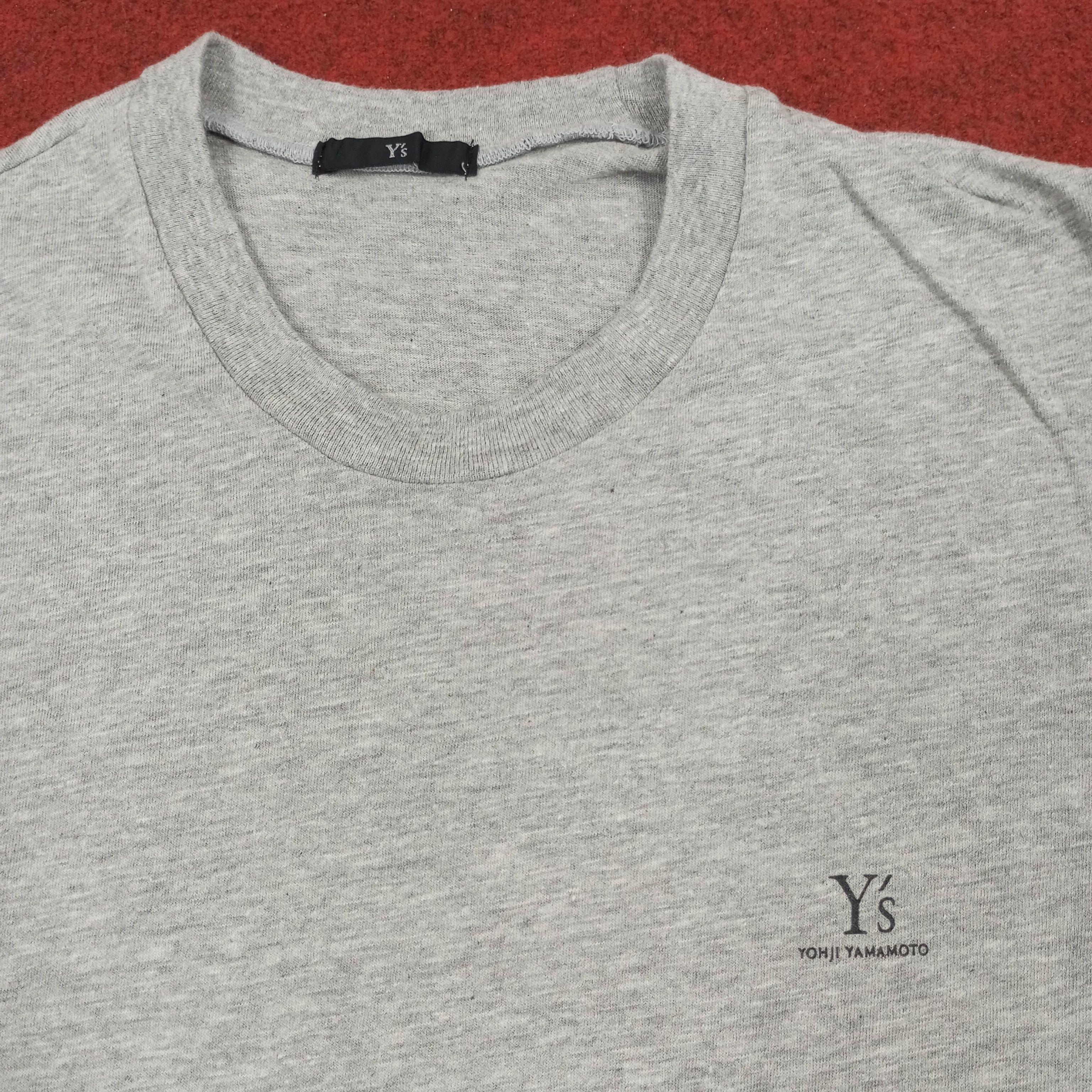 Vintage Y's Japanese Fashion Designer Brand Yohji Yamamoto Tshirt Size US S / EU 44-46 / 1 - 2 Thumbnail