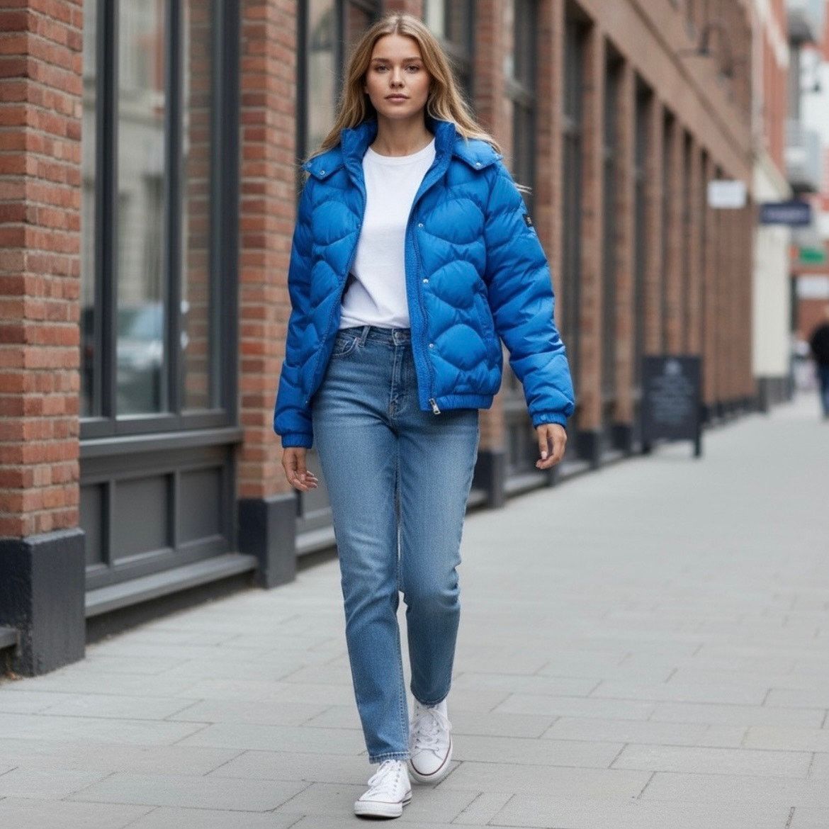 Ralph Lauren RLX RALPH LAUREN SZ M ONION-QUILTED HOODED DOWN JACKET BLUE Size M / US 6-8 / IT 42-44 - 3 Thumbnail