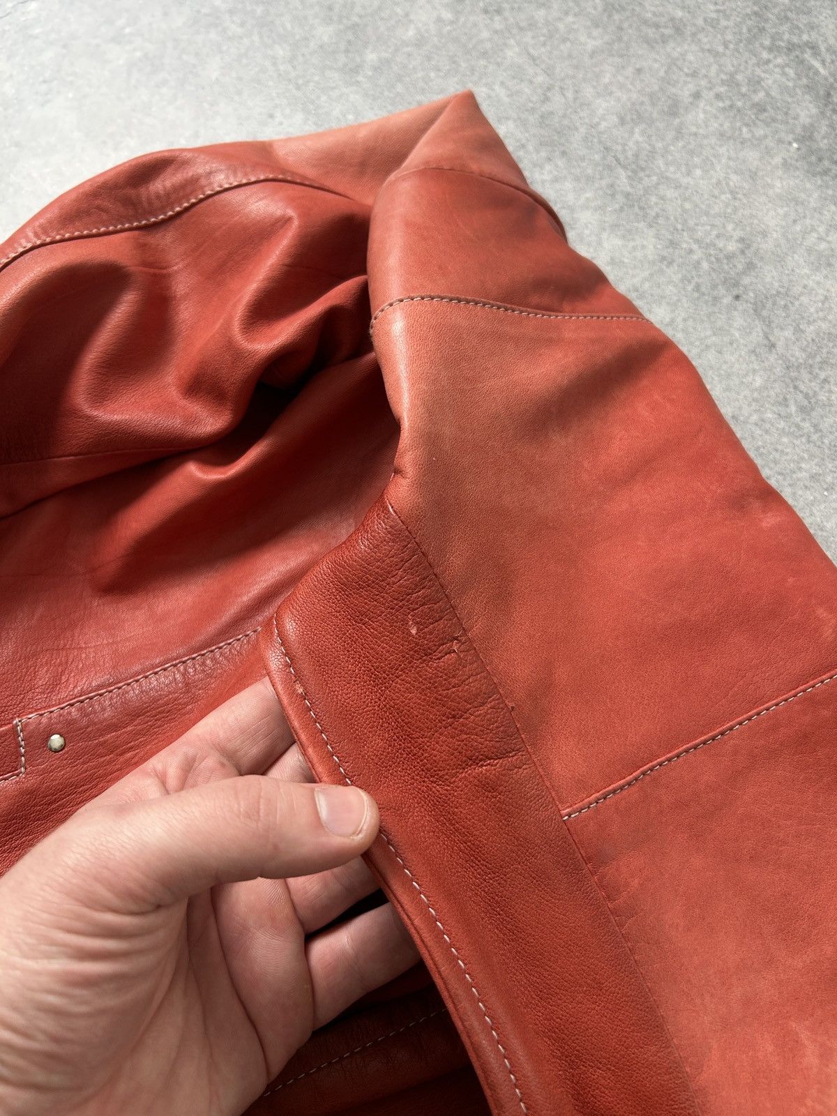 Genuine Leather Douglas Genuine Leather red women’s jacket y2k Size US M / EU 48-50 / 2 - 7 Thumbnail