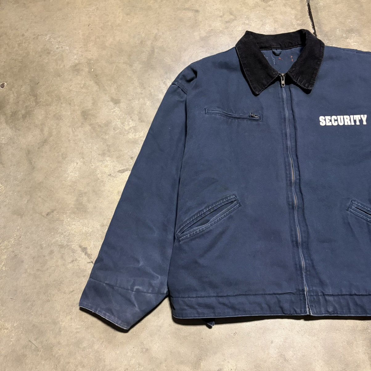 Carhartt Vintage Security Detroit Jacket Work Canvas Boxy Carhartt Size US XXL / EU 58 / 5 - 6 Thumbnail