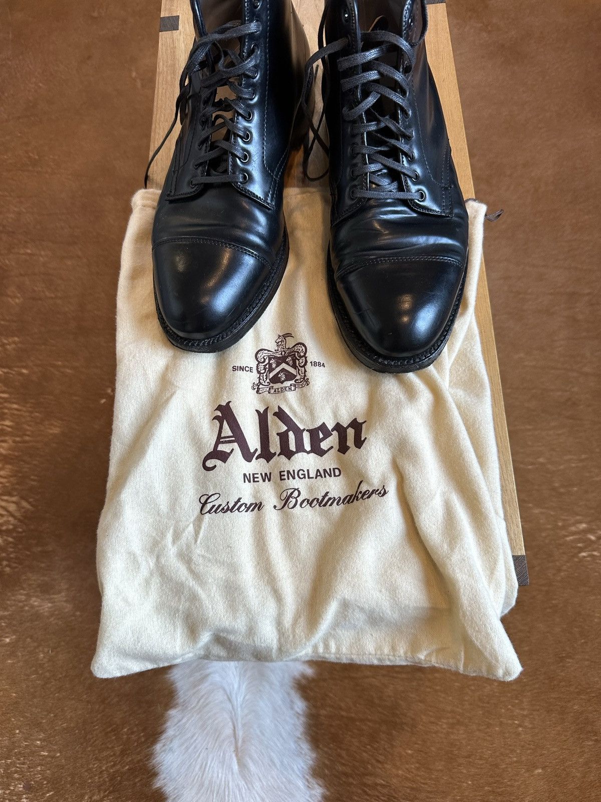Alden Alden 4065 Cap Toe Boot in Black Shell Cordovan - 8.5 Size US 8.5 / EU 41-42 - 2 Thumbnail
