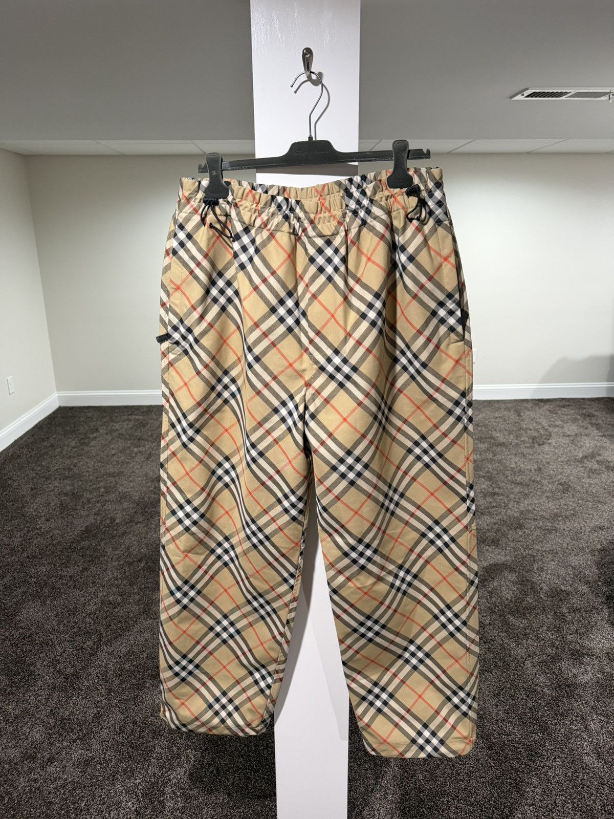 Burberry Burberry Heritage Nova Check Twill Trousers Track Pants Size US 36 / EU 52 - 1 Thumbnail