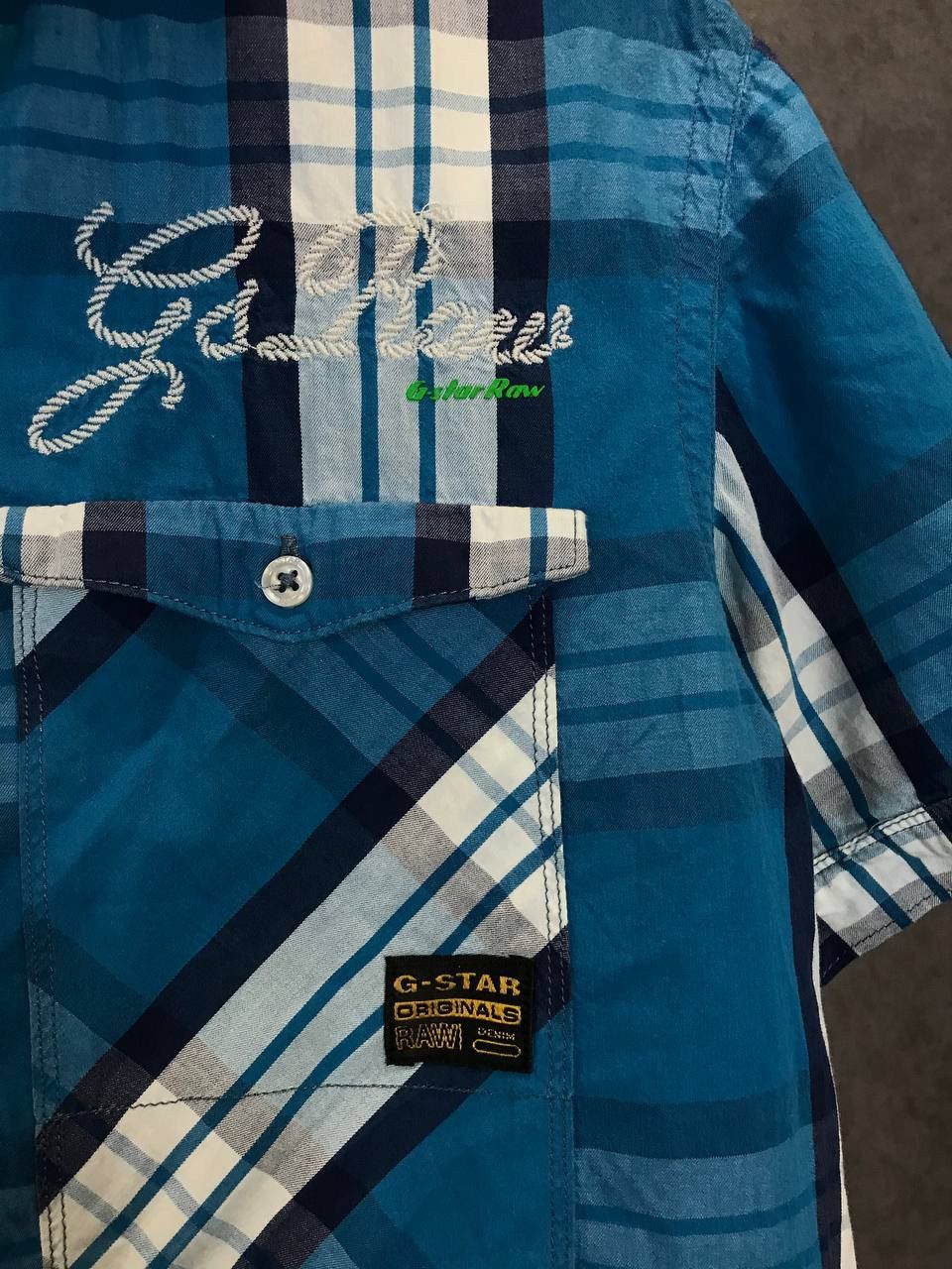 G-Star G Star Raw vintage streetwear shirt Size US M / EU 48-50 / 2 - 3 Thumbnail