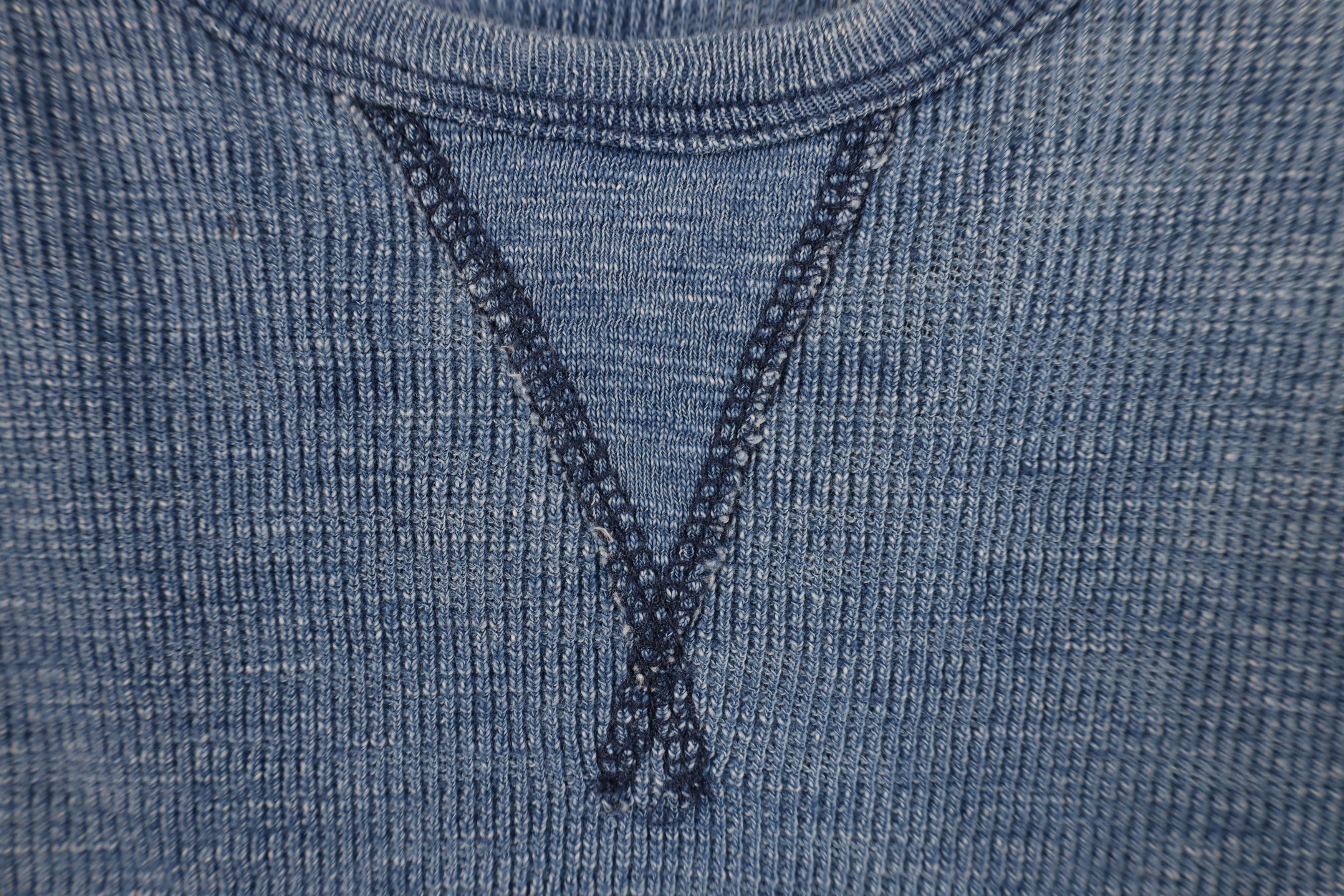 Lucky Brand Vintage Y2K Lucky Brand Waffle Knit Long Sleeve T-Shirt Size US S / EU 44-46 / 1 - 4 Thumbnail