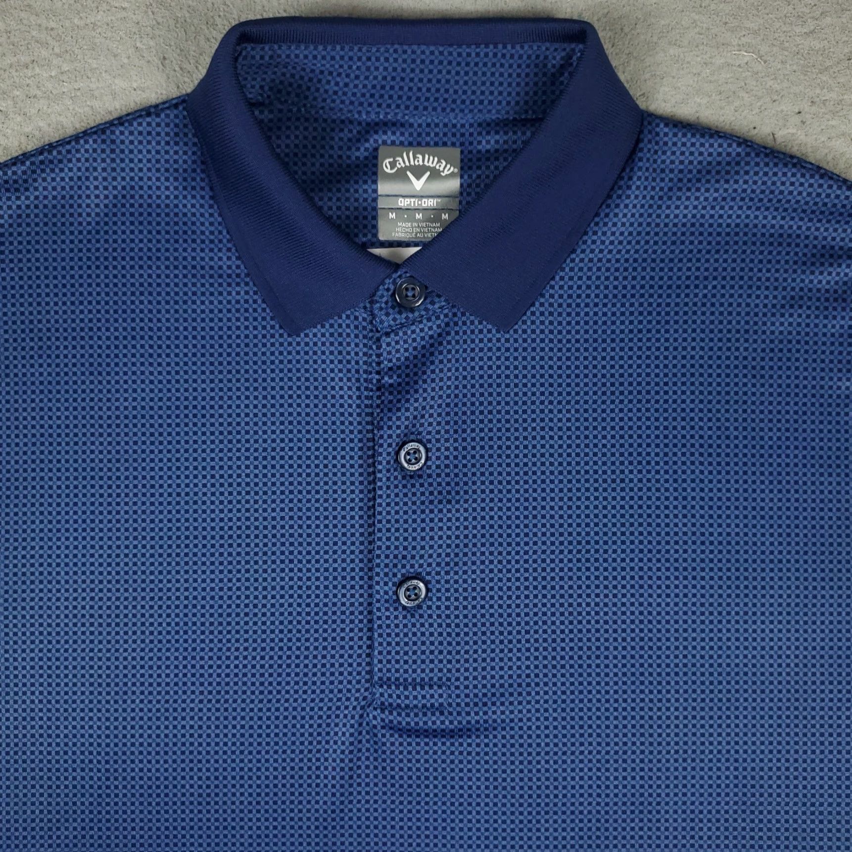 Callaway Callaway Polo Shirt Mens Size Medium Blue Short Sleeve Golf Casual Size US M / EU 48-50 / 2 - 2 Thumbnail
