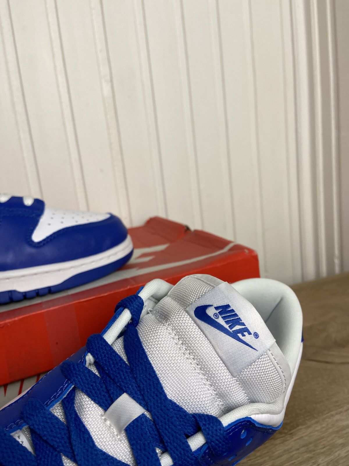 Nike New Nike Dunk Low SP "Kentucky" Size 10,5US Blue Size US 10.5 / EU 43-44 - 12 Thumbnail