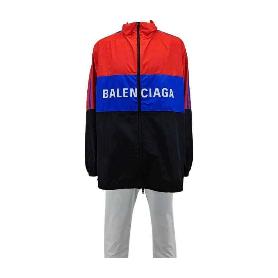 Balenciaga Balenciaga Logo Windbreaker Jacket Size M Size US M / EU 48-50 / 2 - 1 Thumbnail