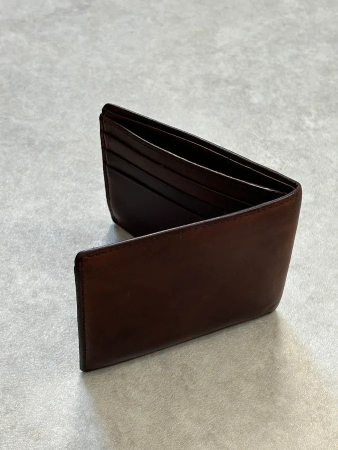 Gucci Gucci Brown Leather Embossed Bifold Wallet Size ONE SIZE - 7 Thumbnail
