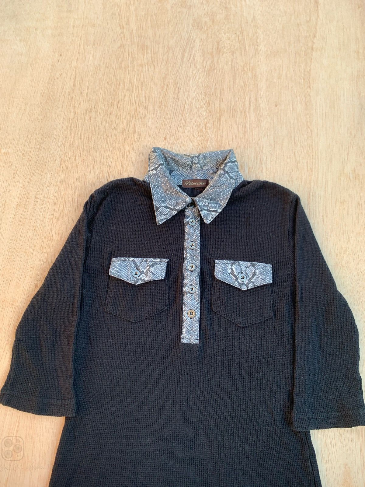 If Six Was Nine × Japanese Brand × Le Grande Bleu (L.G.B.) Pliocene Double Pocket Tornado Mart style shirt Size M / US 6-8 / IT 42-44 - 2 Thumbnail
