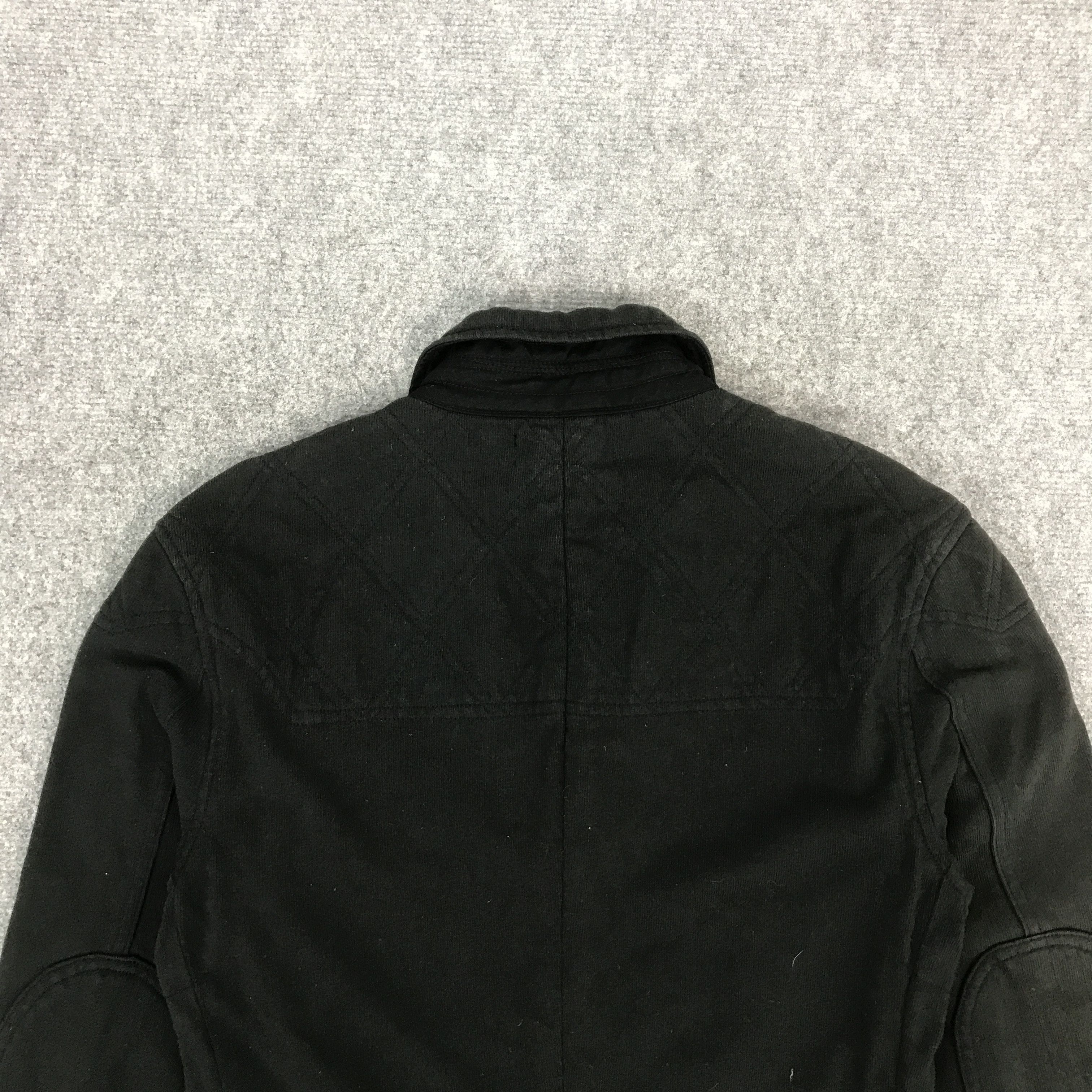 Polo Ralph Lauren × Vintage POLO BY RALPH LAUREN COTTON BLAZER BLACK FADED COAT Size US M / EU 48-50 / 2 - 4 Thumbnail