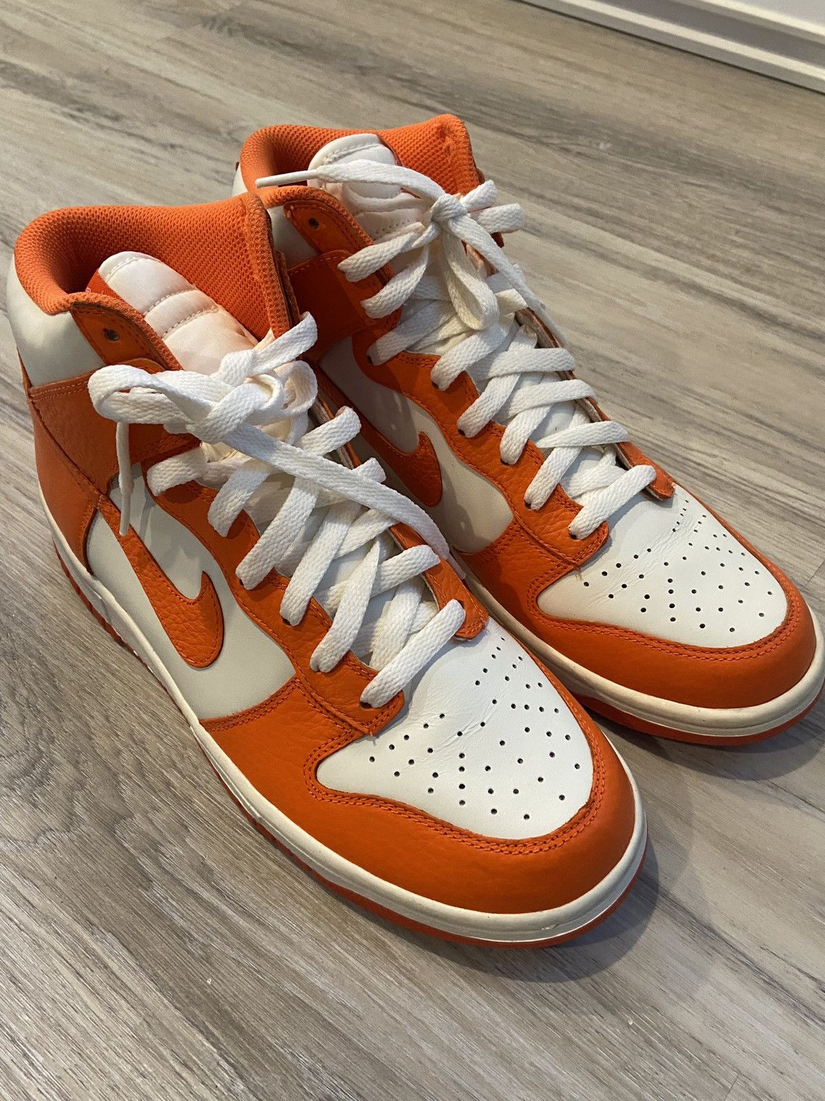 Nike Nike Dunk High Sail Pack ‘Syracuse’ 2011 Size US 9.5 / EU 42-43 - 5 Thumbnail
