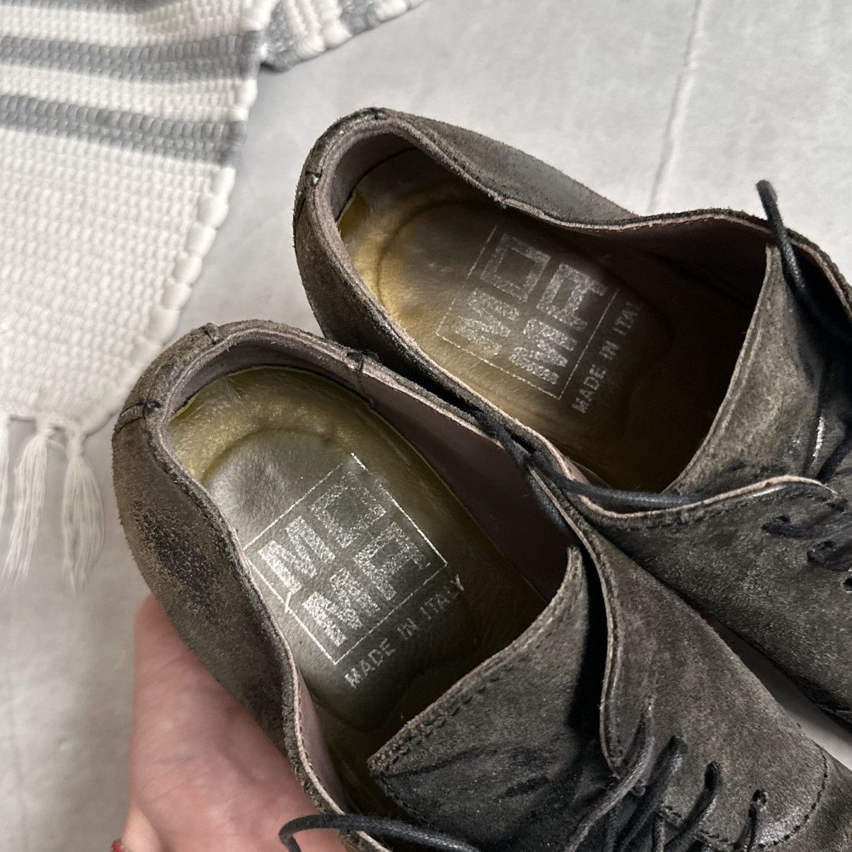 Dirk Bikkembergs RARE Moma Artisanal Waxed Suede Boots Guidi A1923 Vibe Size US 9.5 / EU 42-43 - 9 Thumbnail