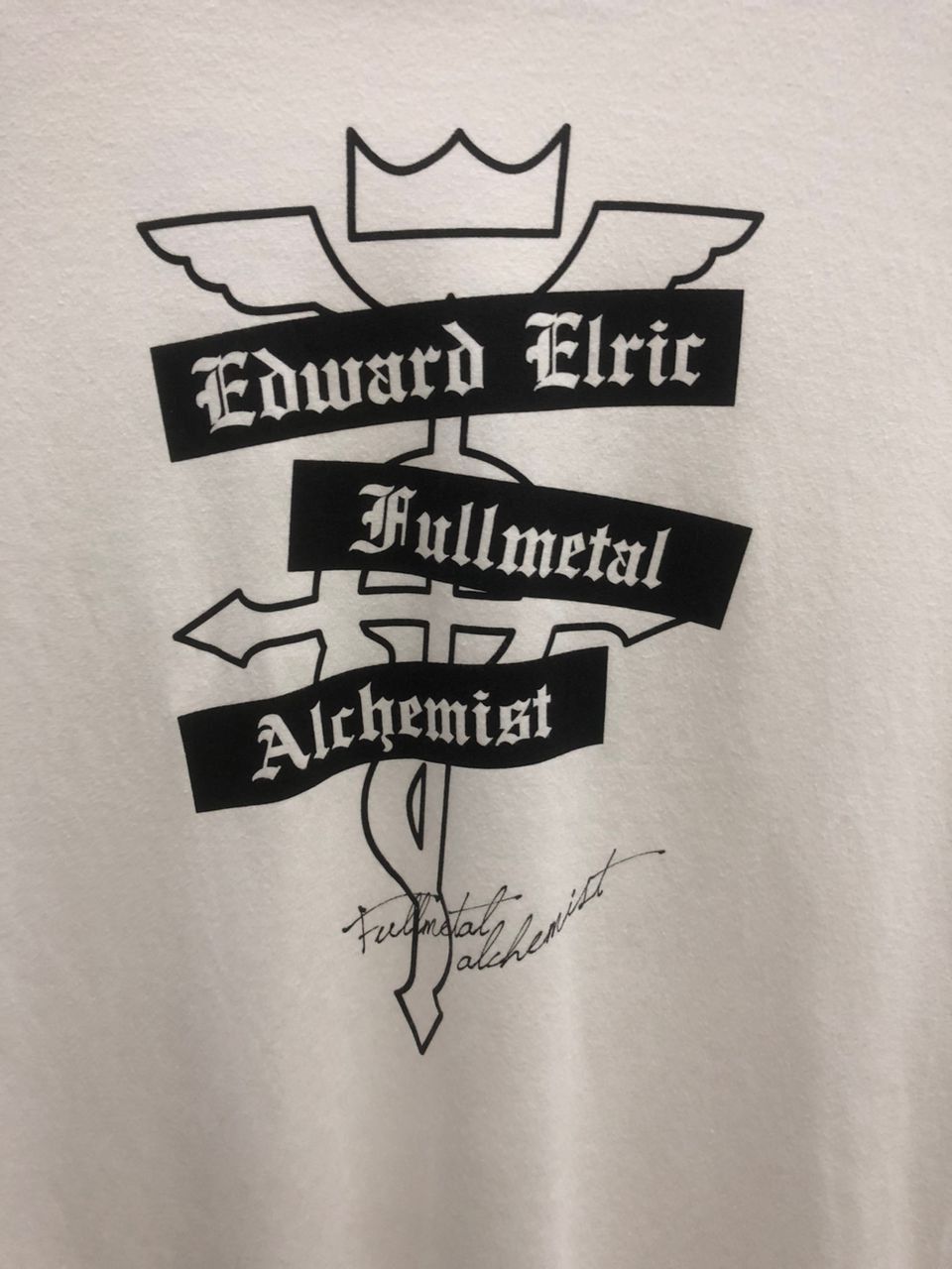 Anime vintage FULLMETAL ALCHEMIST EDWARD ELRIC T SHIRT Size US M / EU 48-50 / 2 - 2 Thumbnail