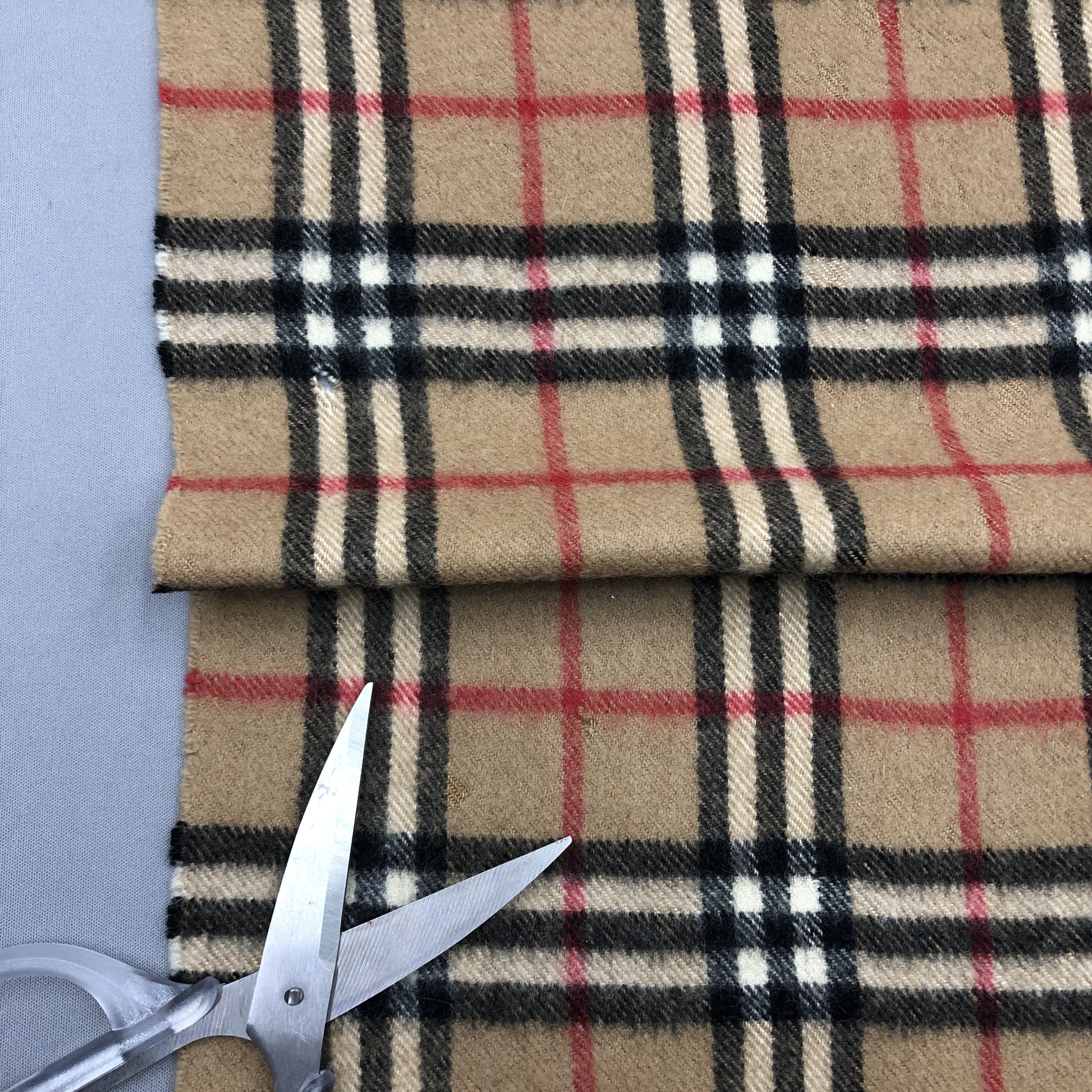 Burberry Vintage Burberry Scarf Muffler Wool Cashmere Scarves Size ONE SIZE - 5 Thumbnail