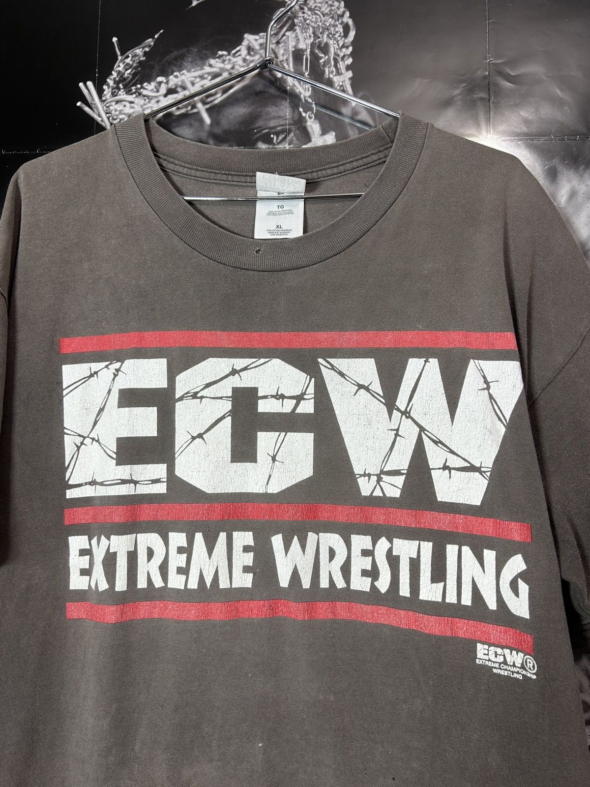 WWF ECW VINTAGE SHIRT OUR BIG BOYS KICK ASS VINTAGE SHIRT Size US XL / EU 56 / 4 - 2 Thumbnail