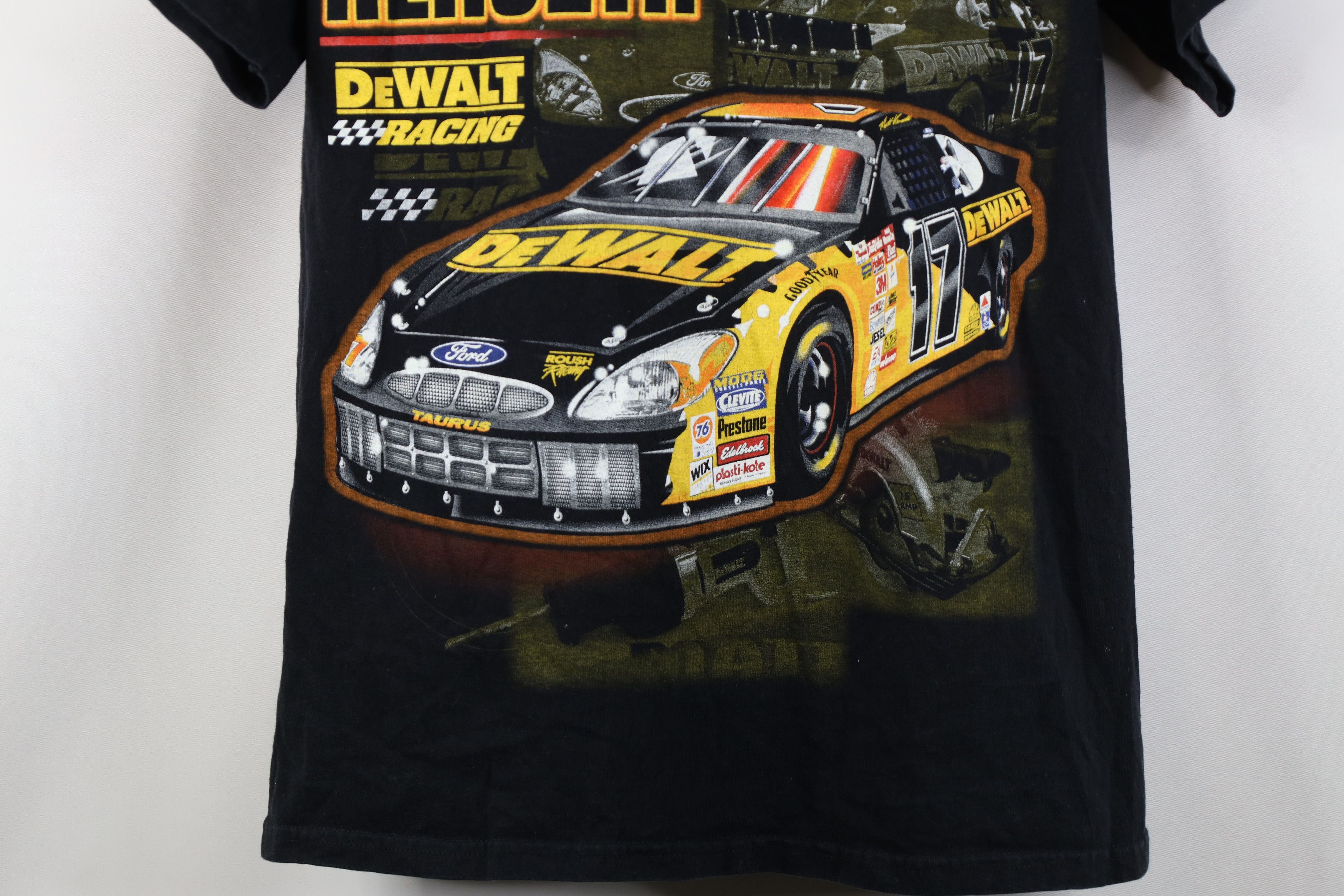 Vintage Vintage Y2K 2001 NASCAR Matt Kenseth DeWalt Racing T-Shirt Size US M / EU 48-50 / 2 - 3 Thumbnail