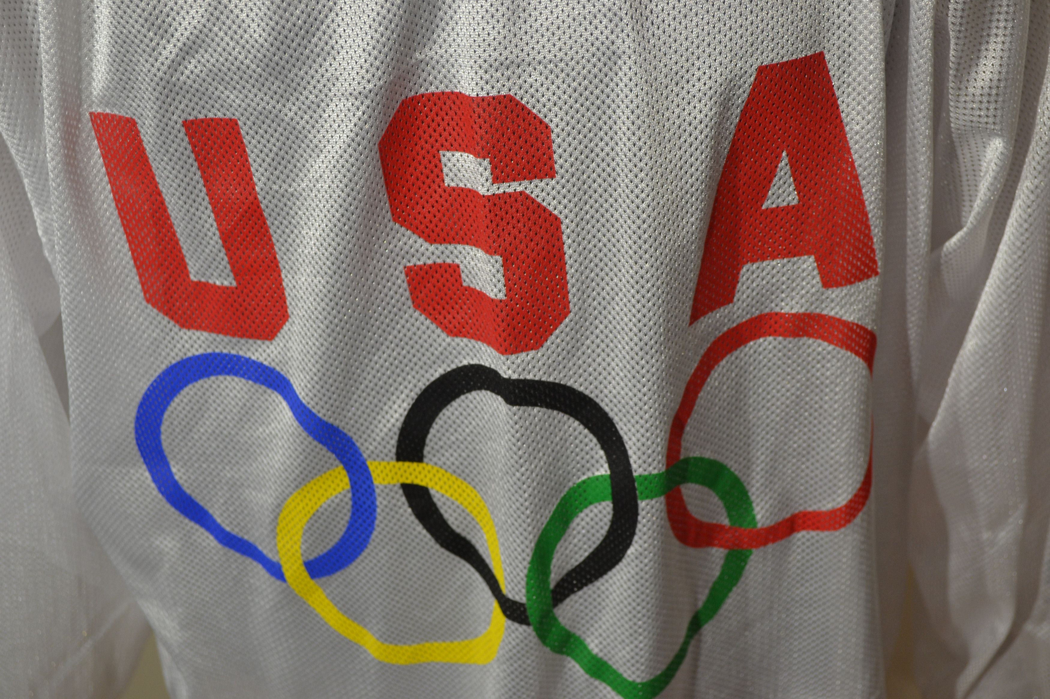USA Olympics Vintage 90s USA Olympic Hockey Jersey | Adult XL Size US XL / EU 56 / 4 - 3 Thumbnail