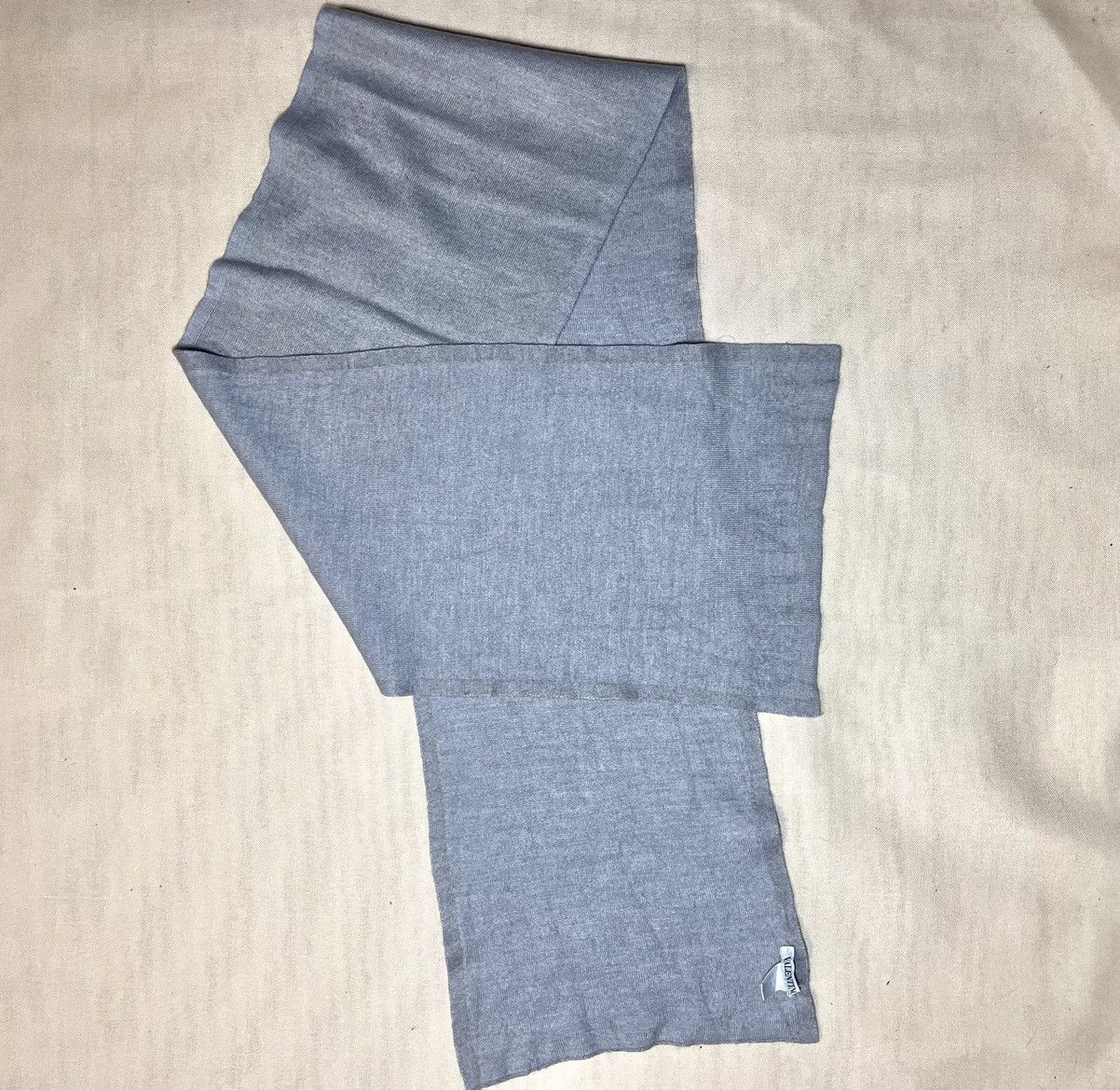Valentino Valentino wool silk gray scarf Size ONE SIZE - 4 Thumbnail