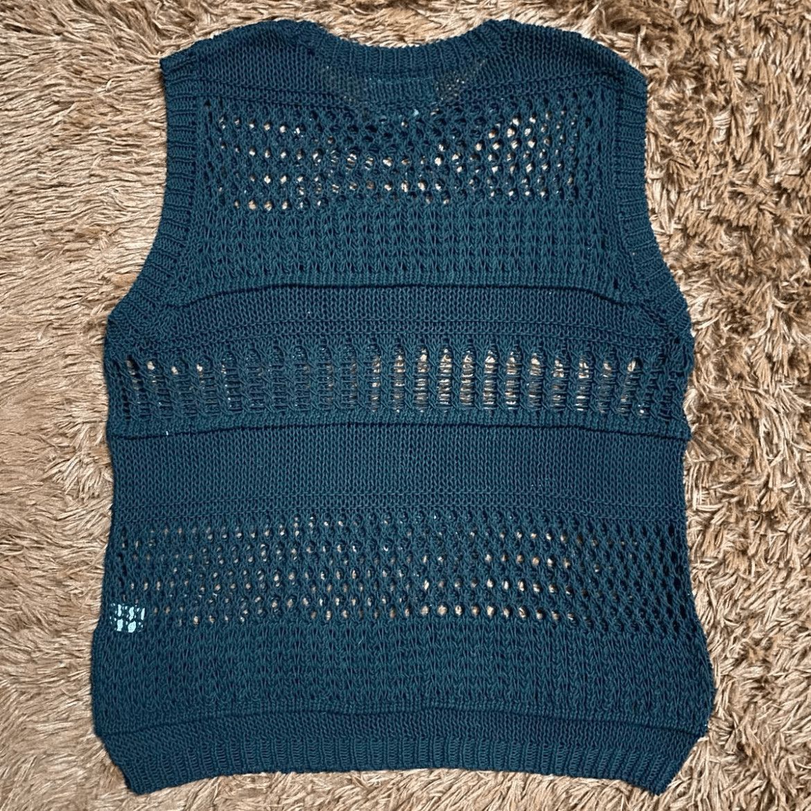 Number (N)ine Sz 3 Number Nine Knitwear Tank Top-2508 Size US L / EU 52-54 / 3 - 2 Thumbnail