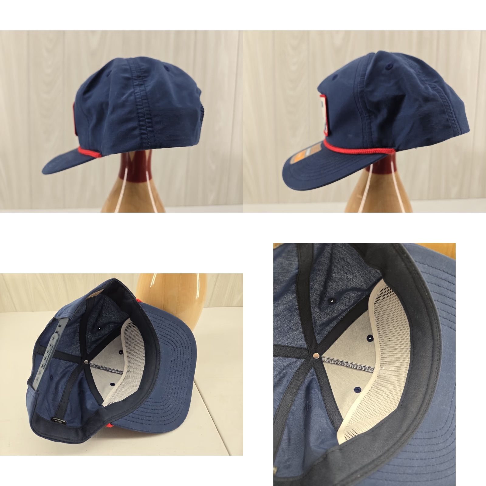 Vintage VINTAGE Mountain High Outfitters Richardson Snapback Hat Blue Men One Size Casual Solid Size ONE SIZE - 9 Thumbnail