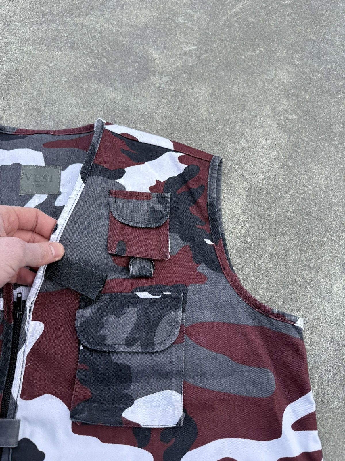 Vintage Vintage military y2k streetwear rare avantgarde track vest Size US M / EU 48-50 / 2 - 8 Thumbnail