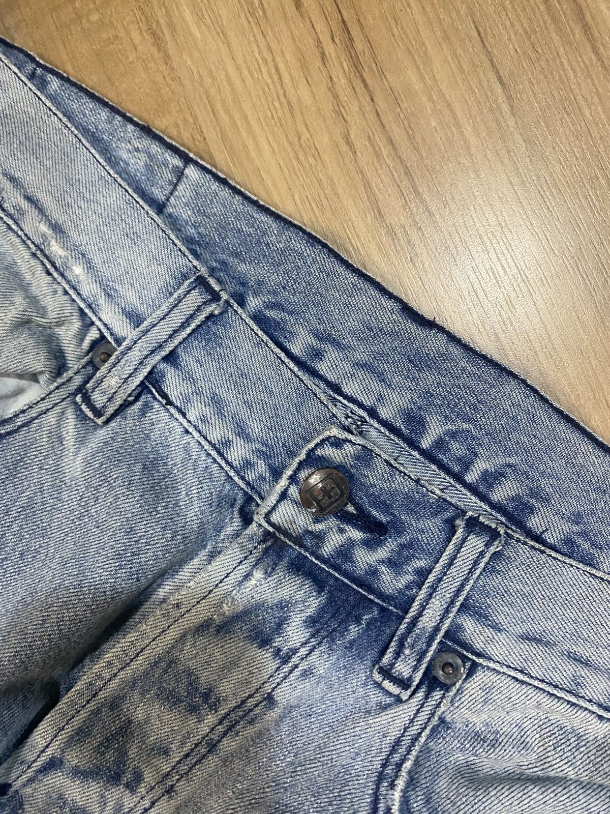 Ksubi KSUBI Dee Dee Dusted Denim Jean Pant Size US 33 - 21 Thumbnail