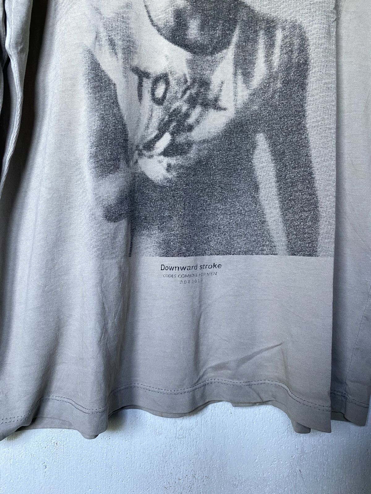 If Six Was Nine × Japanese Brand × Le Grande Bleu (L.G.B.) Codes Combine Downward Stroke Longsleeve Size US M / EU 48-50 / 2 - 3 Thumbnail