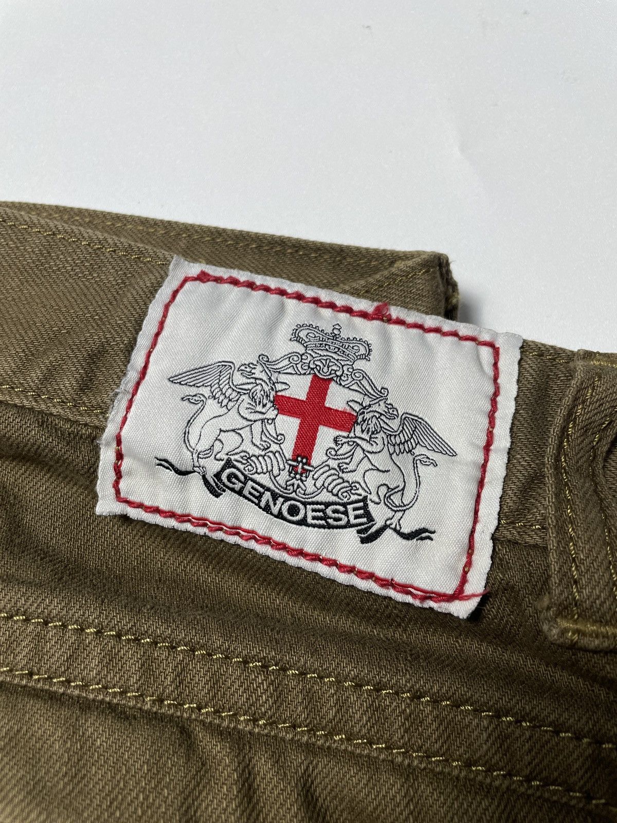 PPFM 2000’s Genoese - Buckle Back Zip Flared Pants Size US 34 / EU 50 - 14 Thumbnail