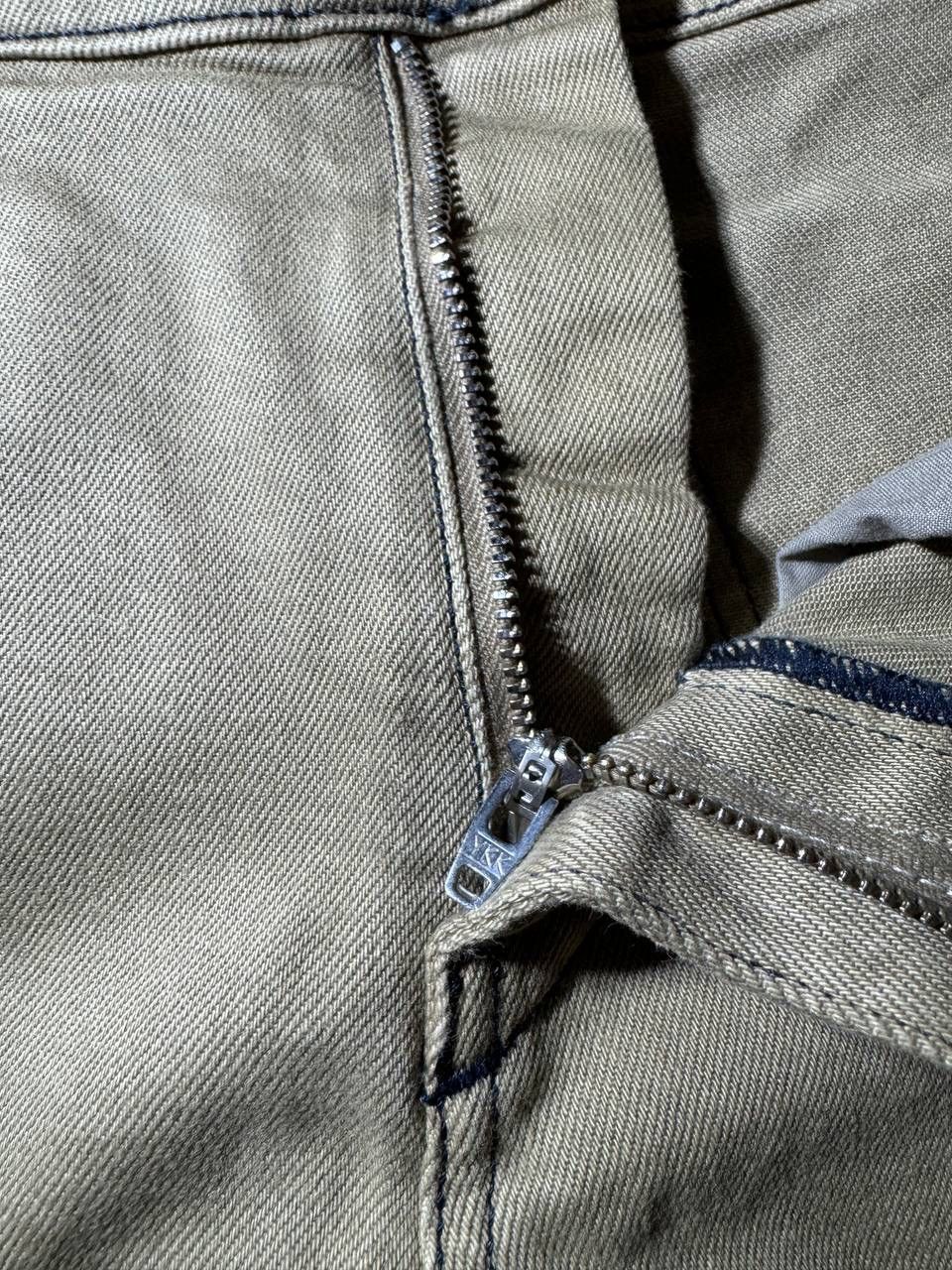 Diesel × Japanese Brand × Vintage Diesel Vintage Japanese Streetwear y2k Beige Denim Jeans Size US 32 / EU 48 - 12 Thumbnail