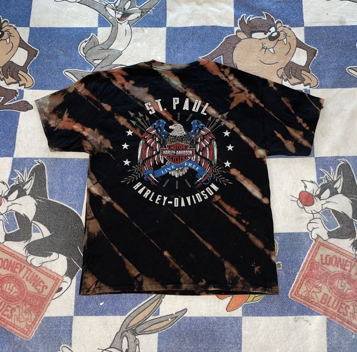 Harley Davidson Harley reverse dye tee Size US L / EU 52-54 / 3 - 3 Thumbnail