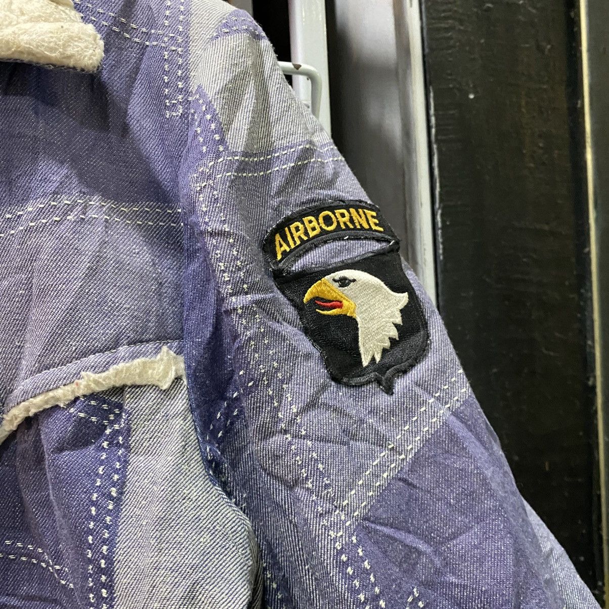 Vintage AS-IS RETRO 1970S PATCHWORK DENIM BUTTON UP JACKET SHERPA Size US S / EU 44-46 / 1 - 8 Thumbnail
