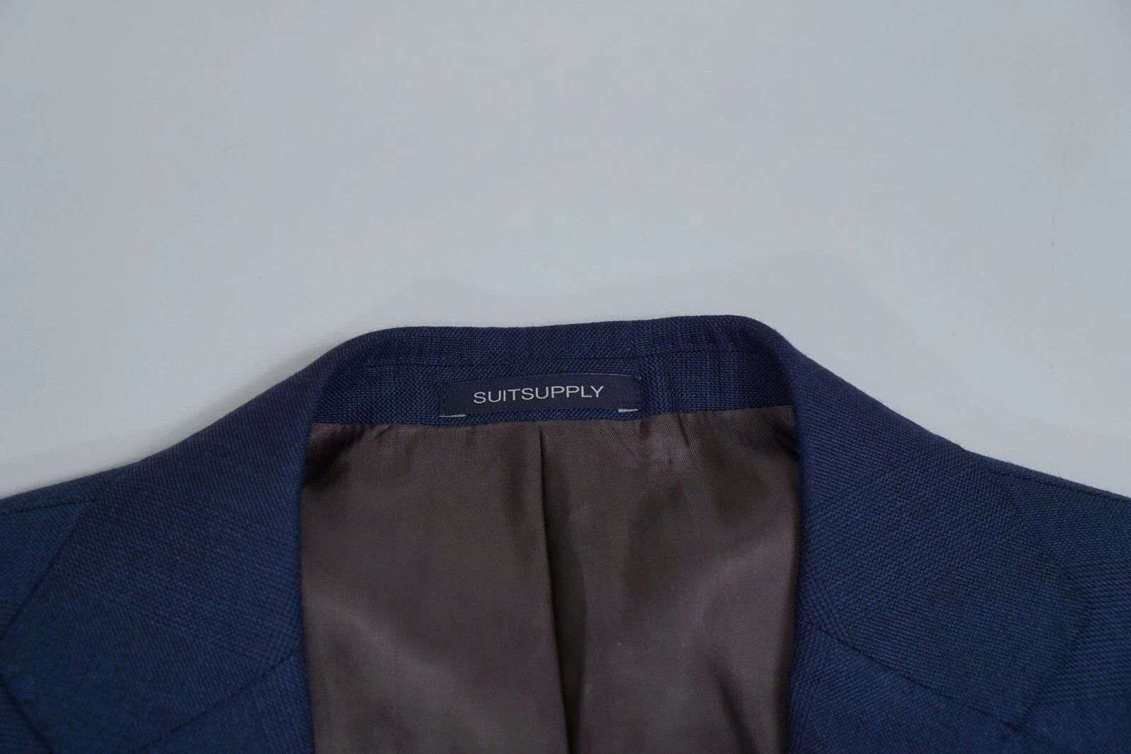 Suitsupply Men Suitsupply Blazer Lazio Wool Blue Vitale Barberis US42 Size 42R - 3 Thumbnail