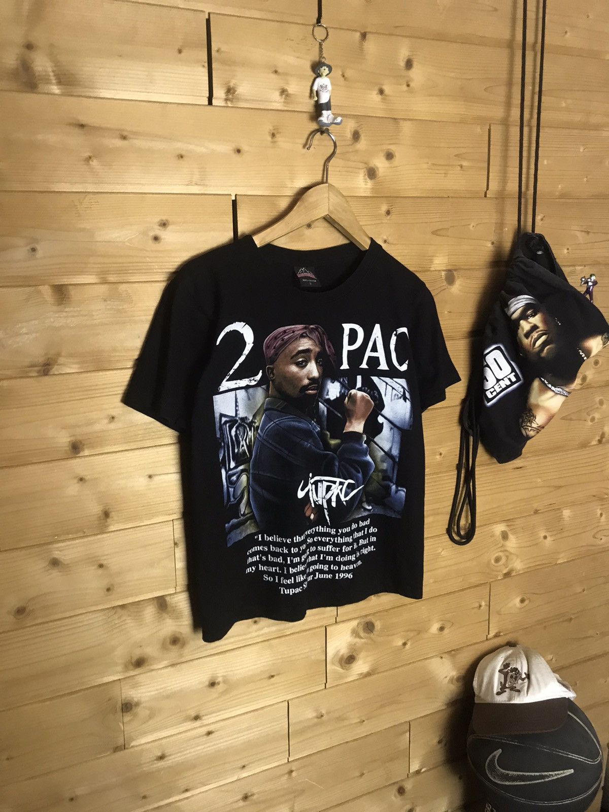 Rap Tees Vintage 2pac short t-shirt Size US S / EU 44-46 / 1 - 1 Thumbnail