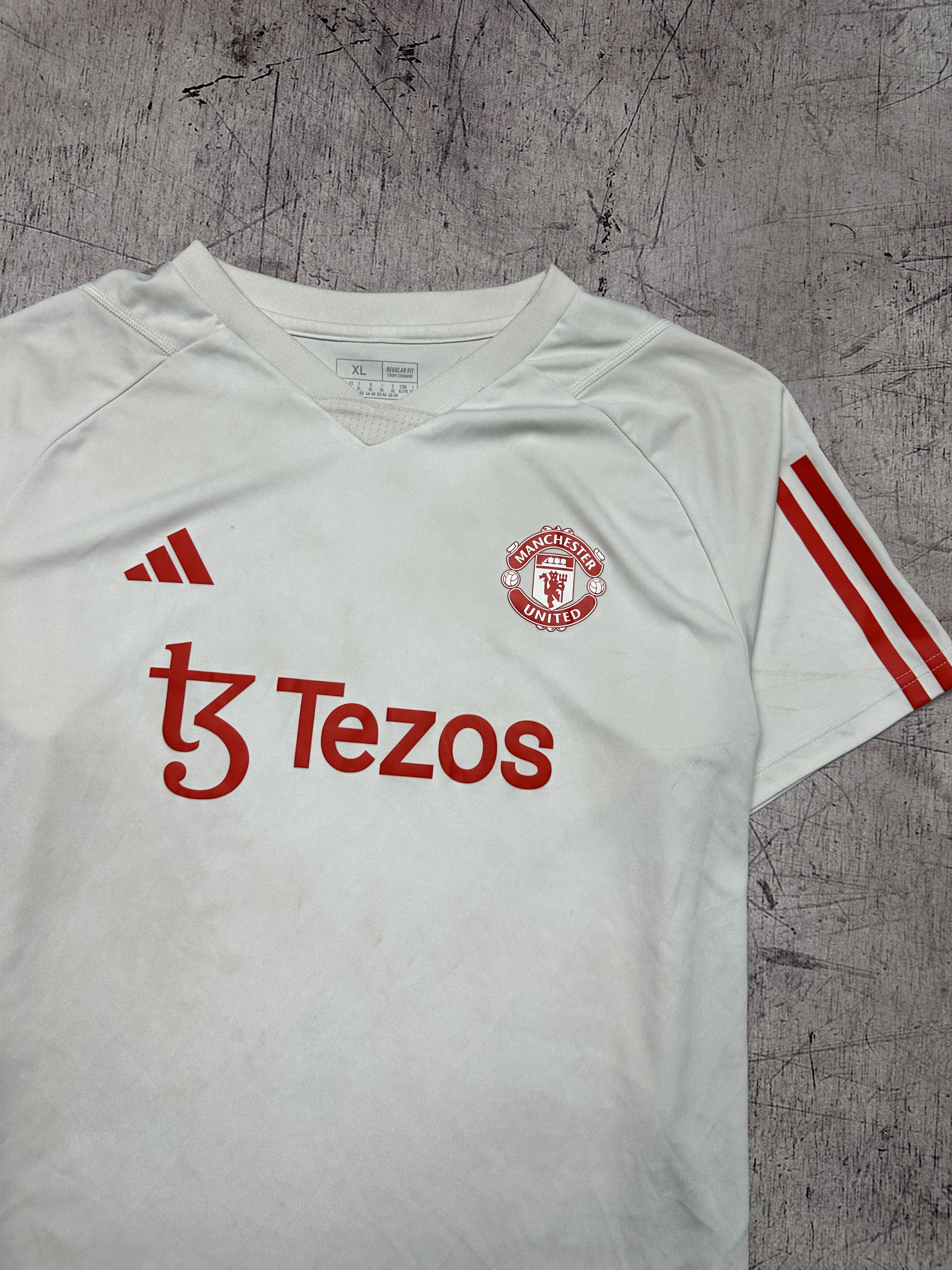 Adidas Adidas Manchester United Mens Jersey T-Shirt Size US XL / EU 56 / 4 - 2 Thumbnail