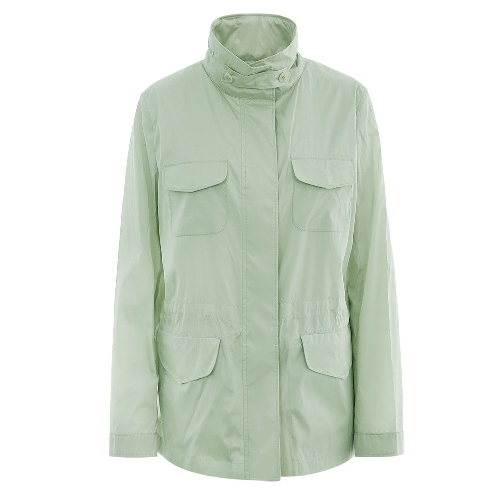 Loro Piana o1srvl11e0525 FAI5367 Silk Traveller Jacket in Light Green Size L / US 10 / IT 46 - 1 Thumbnail