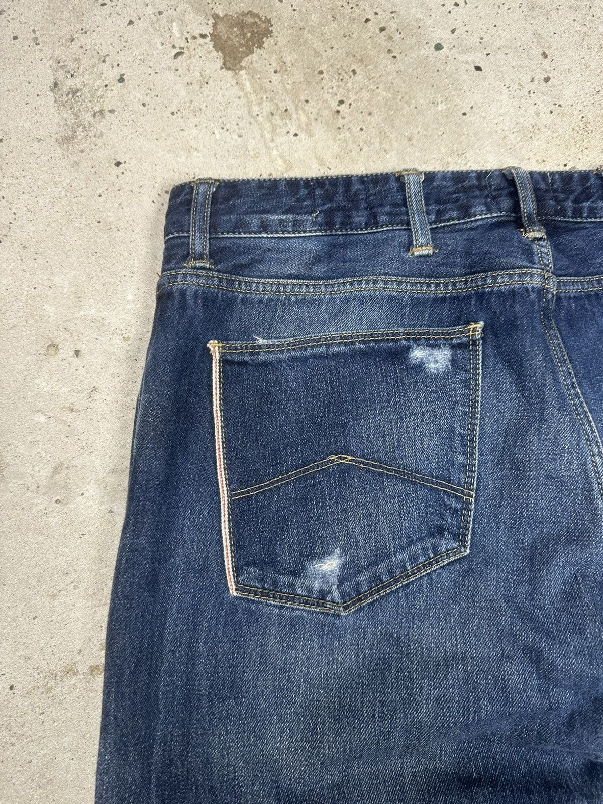 Giorgio Armani Vintage 2000s Armani Jeans Japan Selvedge Denim Pants Size US 34 / EU 50 - 23 Thumbnail