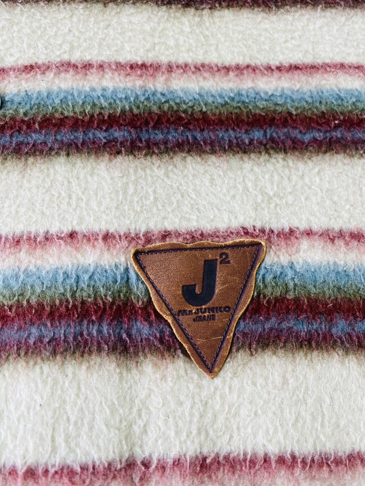 Japanese Brand Rare Vintage Mr Junko Jeans Zipper Hoodie Fleece Size US XL / EU 56 / 4 - 9 Thumbnail