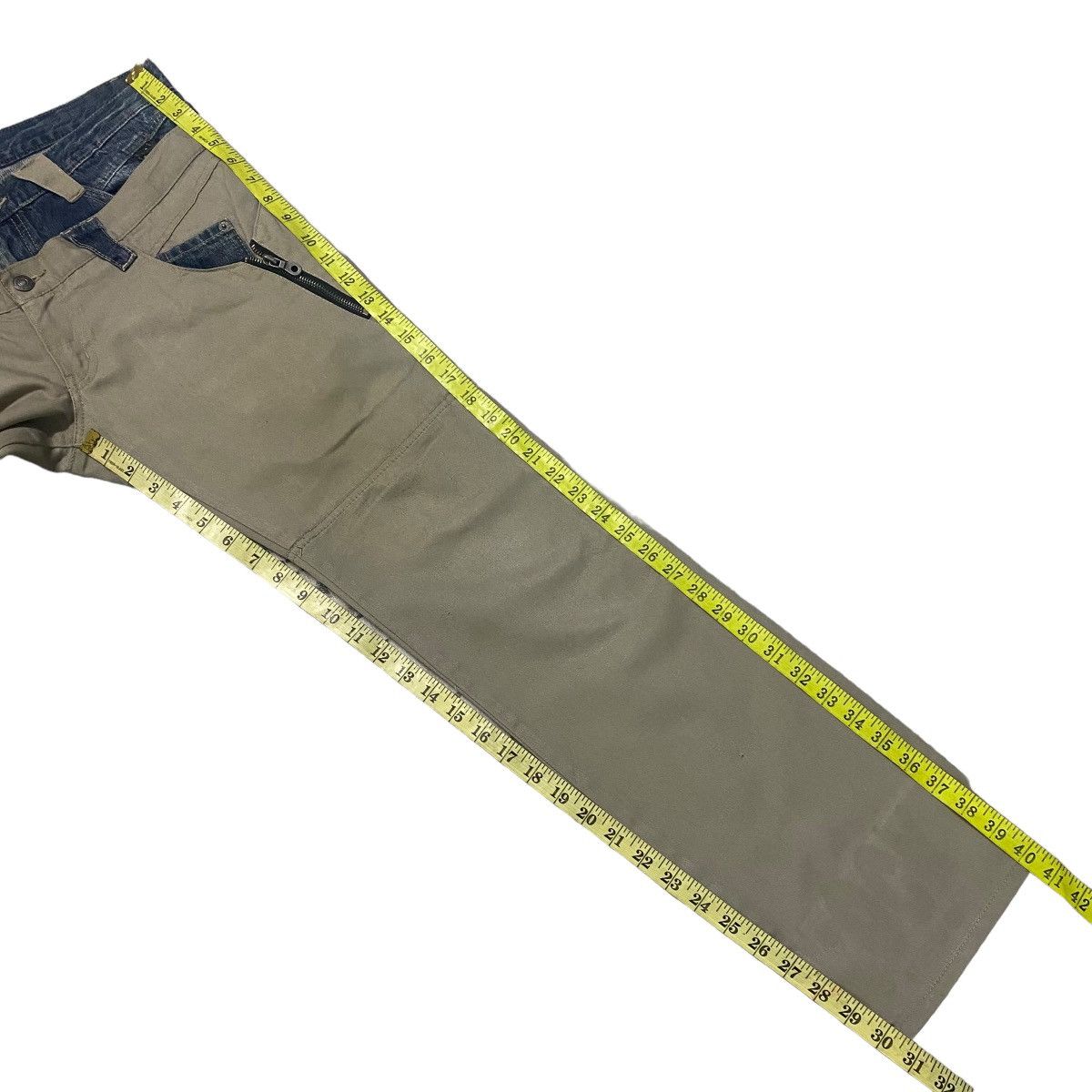 PPFM PPFM Denim Double Waist Pants Size US 32 / EU 48 - 23 Thumbnail