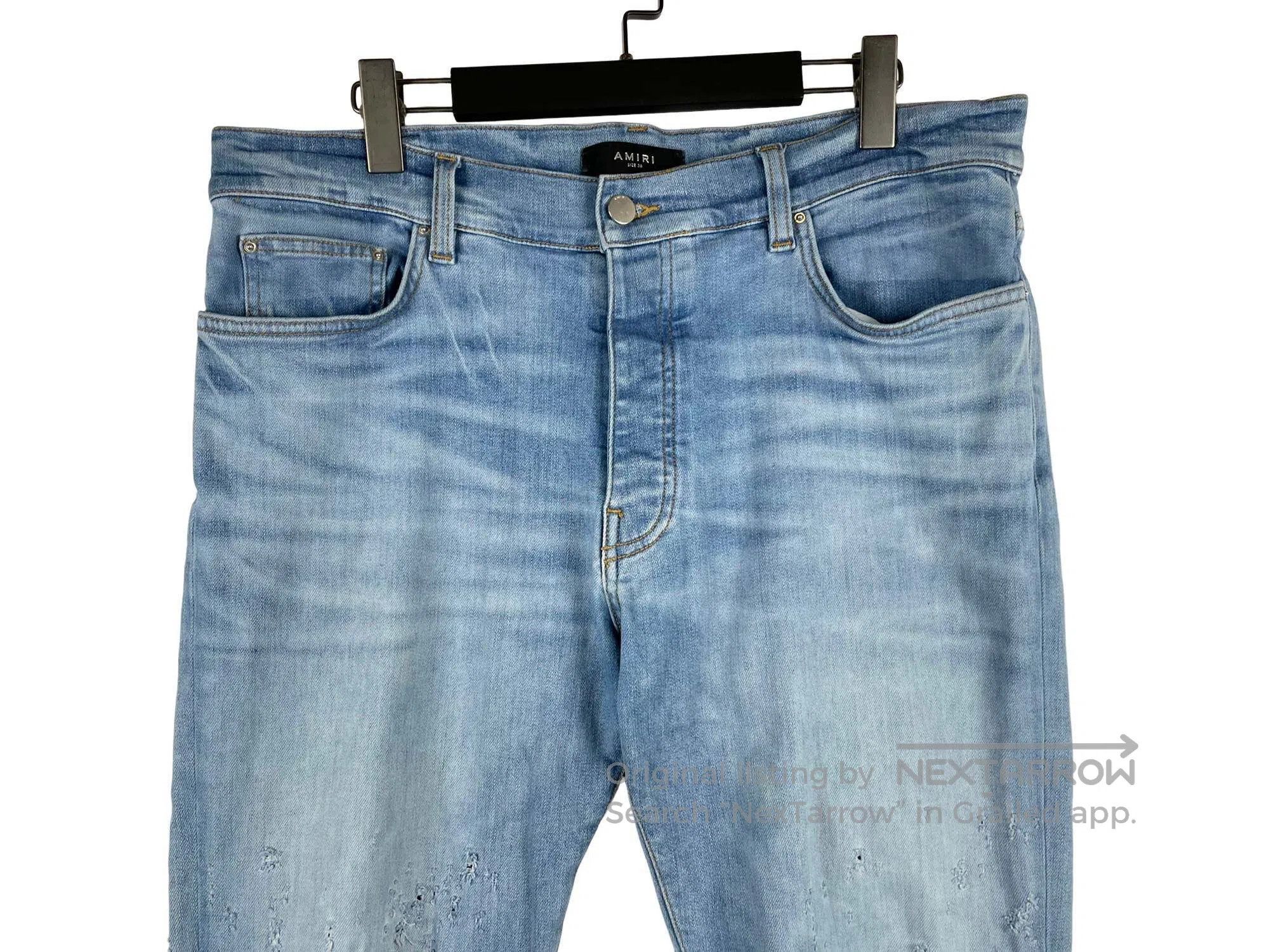 Amiri AMIRI Shotgun Destroyed Jeans Size US 36 / EU 52 - 3 Thumbnail