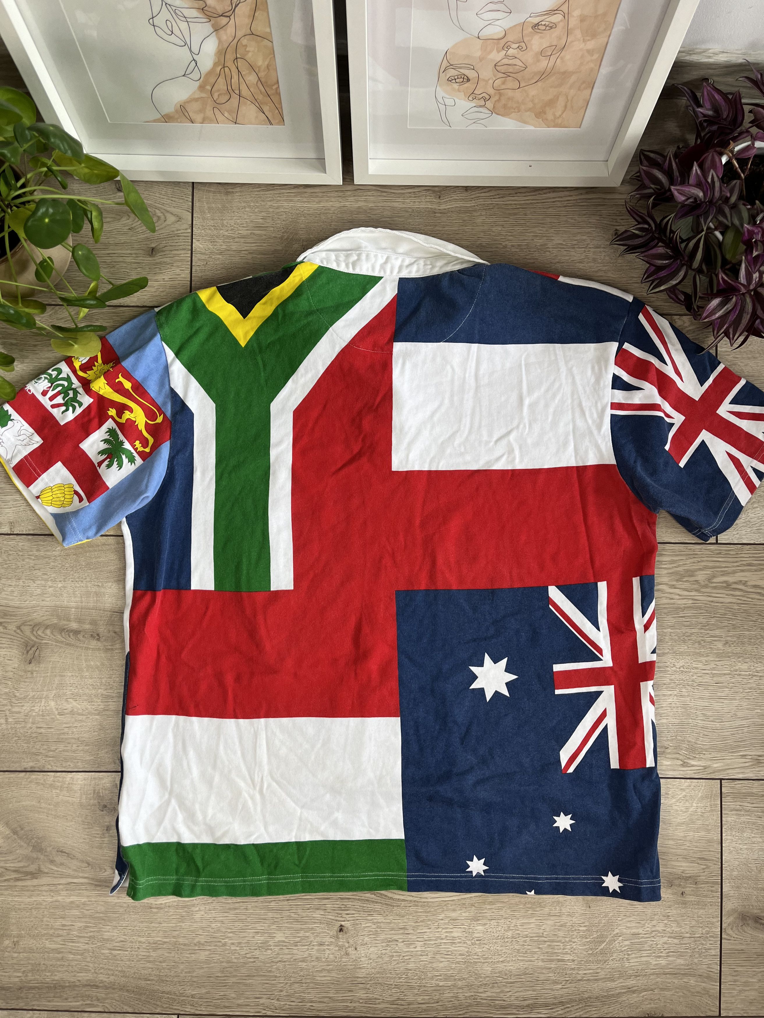 Cotton Traders × Vintage Vintage Cotton Traders World Flags Polo Size XL Size US XL / EU 56 / 4 - 2 Thumbnail