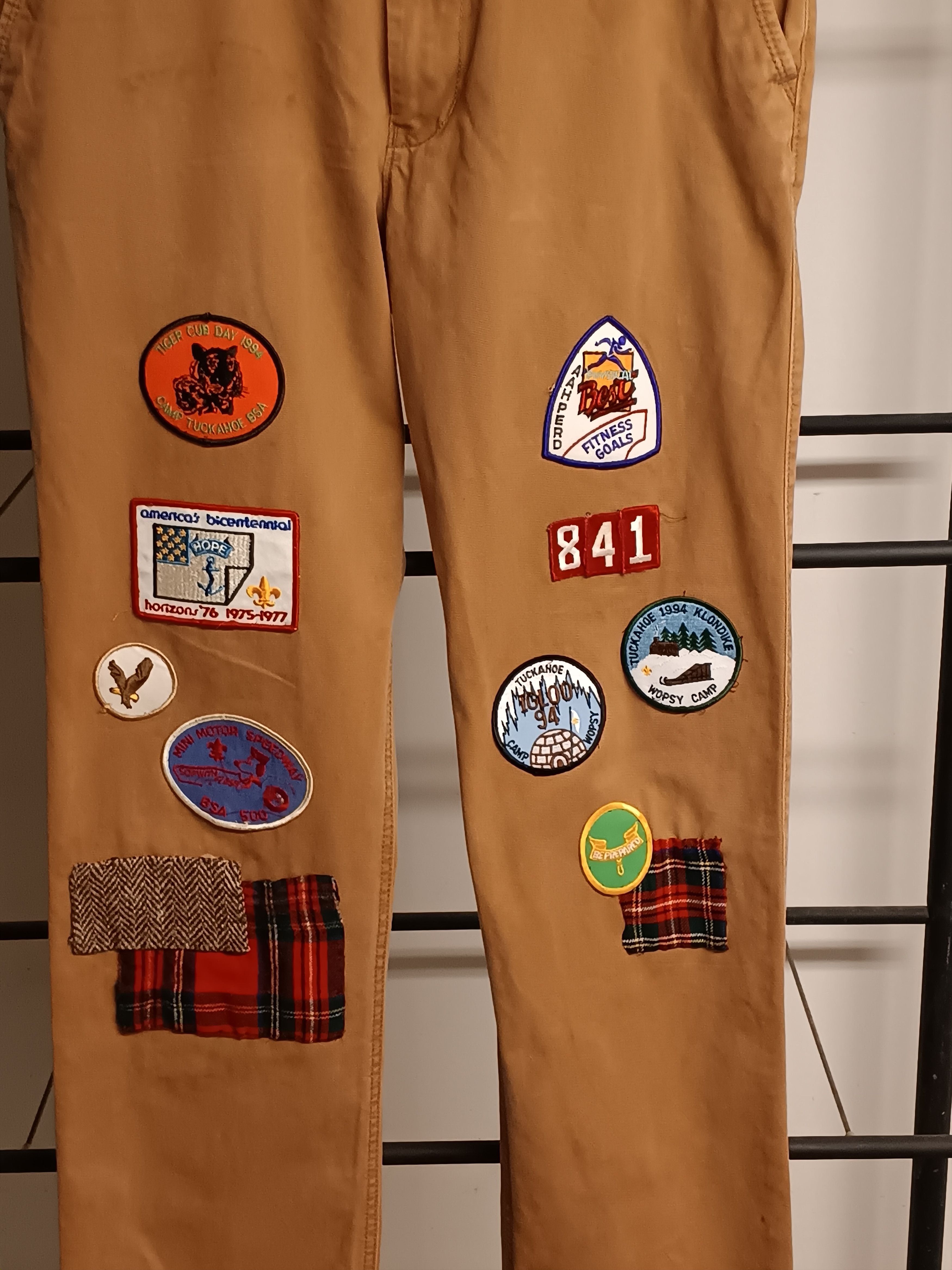American Eagle Outfitters Custom Made American Eagle khakis 36x34 Read Discription ** Size US 36 / EU 52 - 3 Thumbnail
