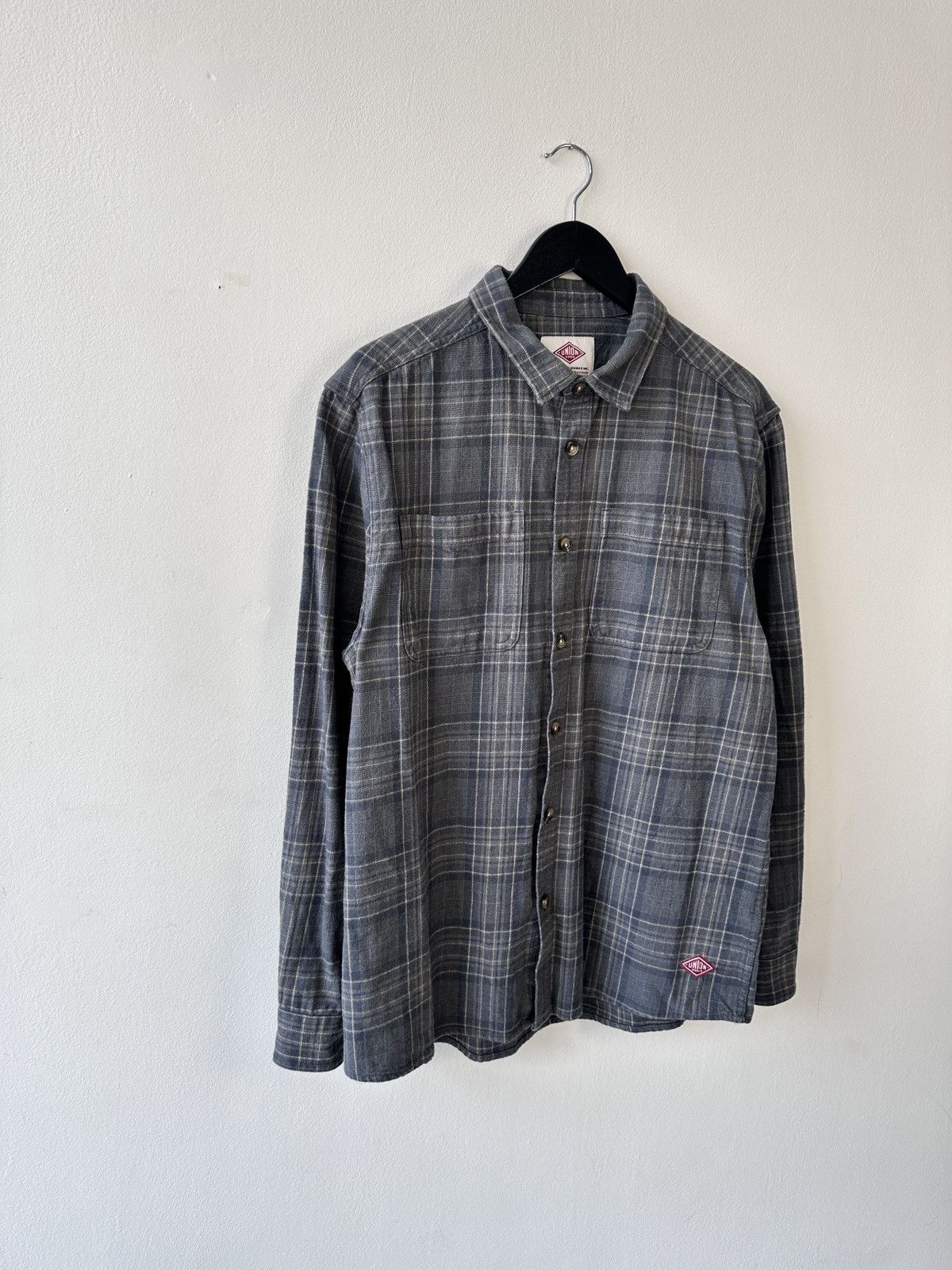 Other Union Works Plaid Flannel Shirt Check Long Sleeve Workwear L Size US L / EU 52-54 / 3 - 3 Thumbnail